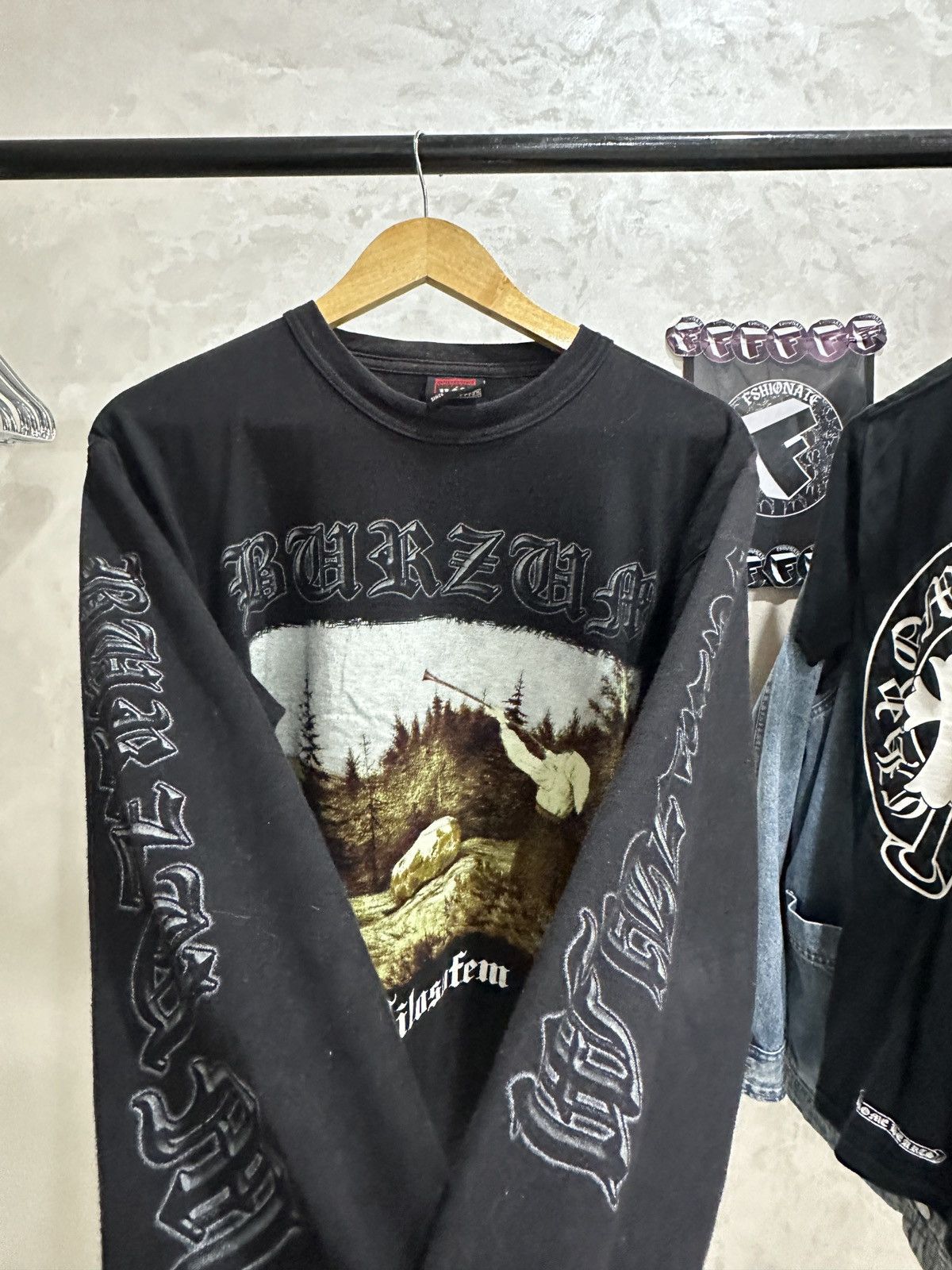 Vintage Vintage Burzum long sleeve band tee Size US L / EU 52-54 / 3 - 1 Thumbnail