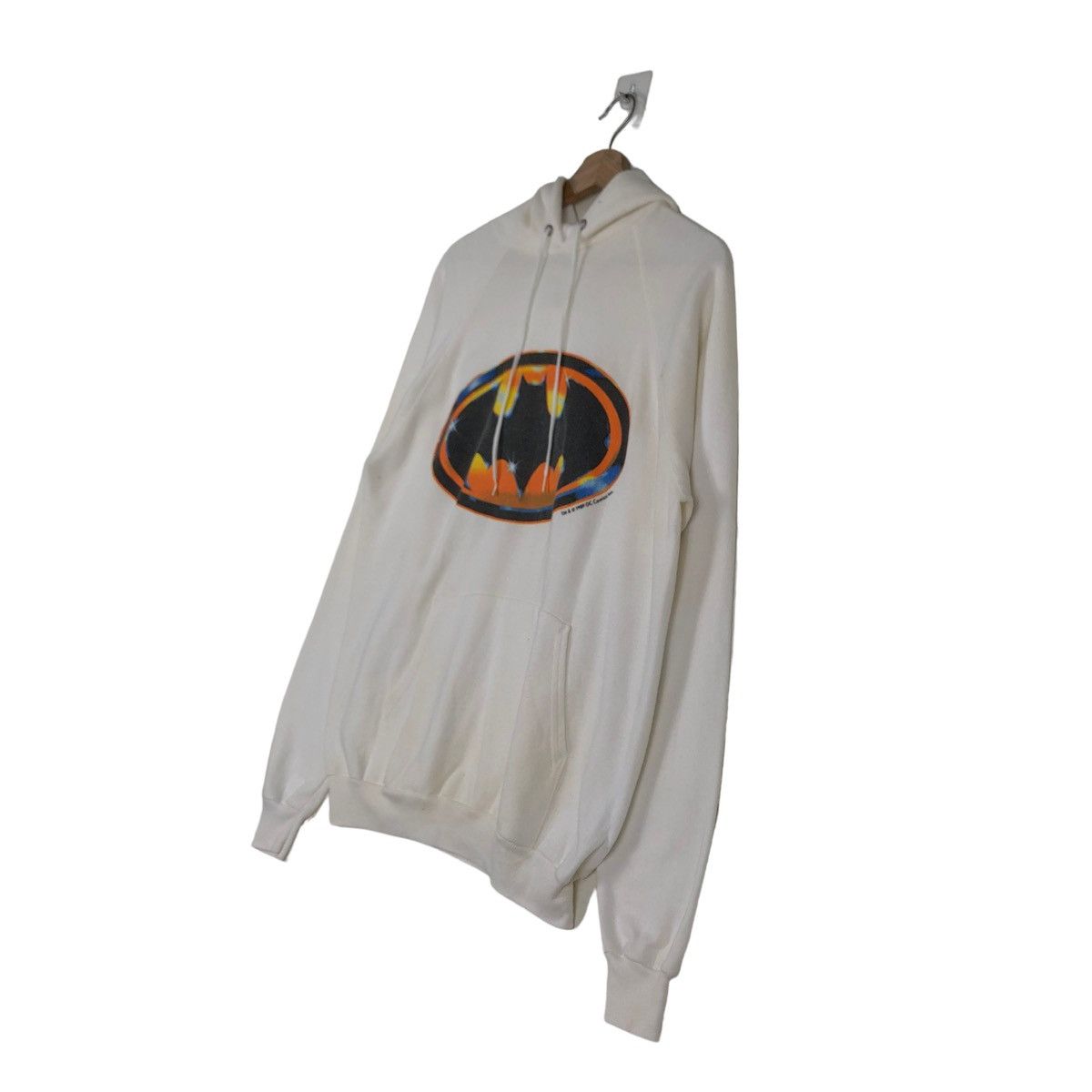 Vintage 🔥VINTAGE 1989 BATMAN HOODIE BIG LOGO DC COMIC USA Size US L / EU 52-54 / 3 - 2 Thumbnail