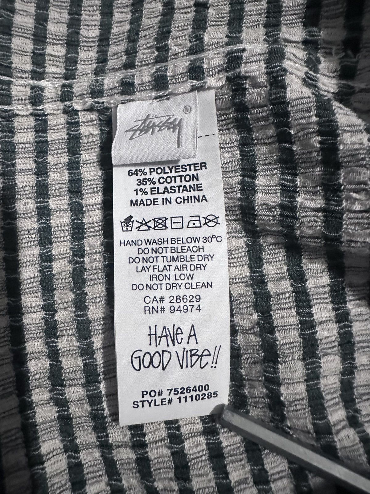 Stussy Stussy Wrinkly Gingham shirt Size US M / EU 48-50 / 2 - 6 Thumbnail