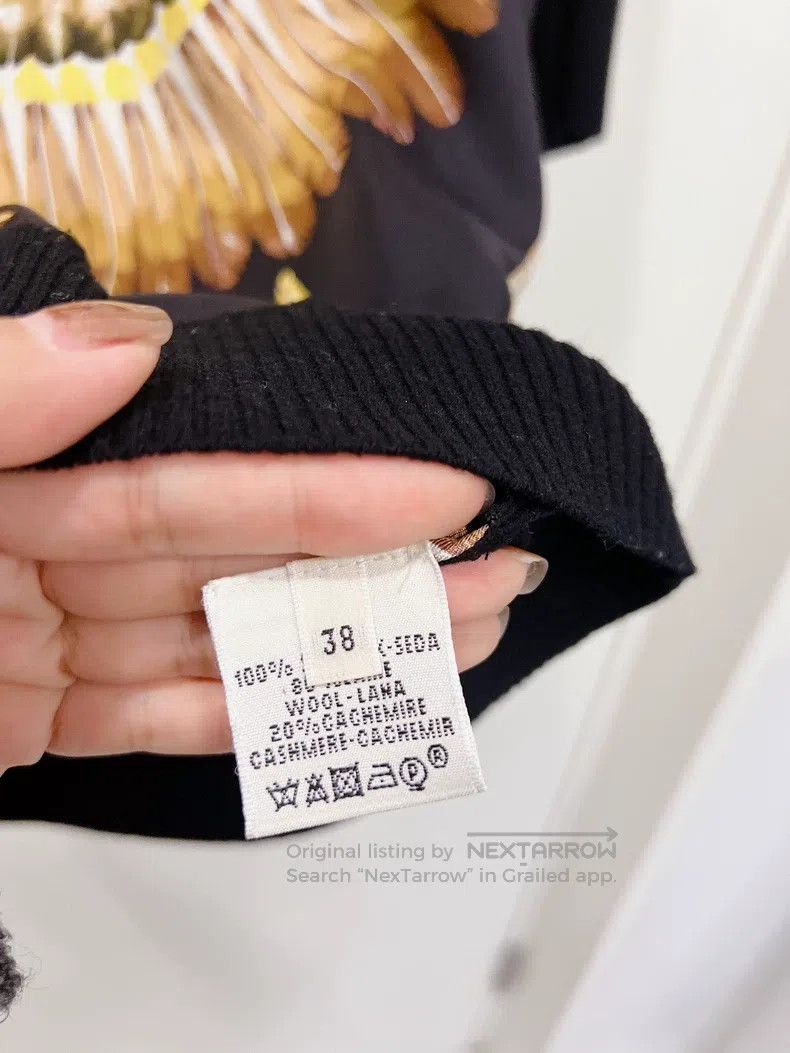 Hermes Hermes Twill Real Silk Cashmere Knit Sweater Size XS / US 0-2 / IT 36-38 - 8 Thumbnail
