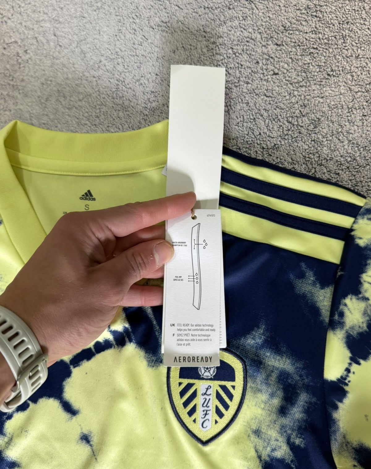 Adidas Adidas Leeds United Away Jersey 22/23 HC1080 SBOTOP MenS New Size US S / EU 44-46 / 1 - 7 Thumbnail