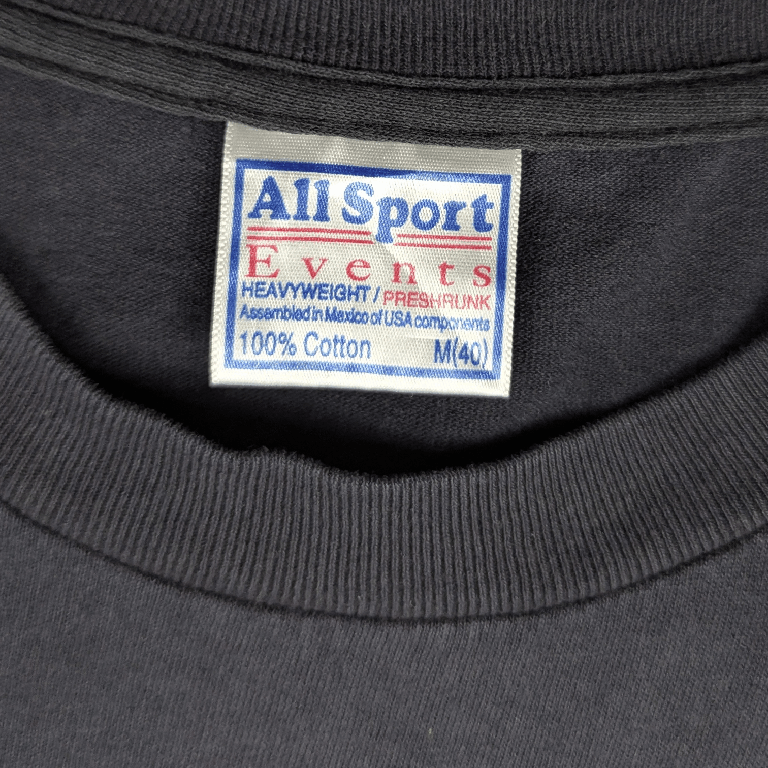 Vintage Vintage 90's ALL SPORT Dolphins Graphic Tee Single Stitches Size US M / EU 48-50 / 2 - 10 Thumbnail