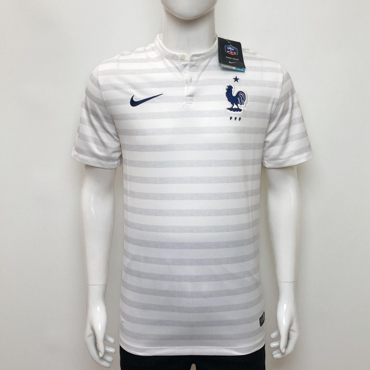 Nike Soccer Jersey France Away World Cup 2014 Nike 577927-105 Size US S / EU 44-46 / 1 - 1 Thumbnail