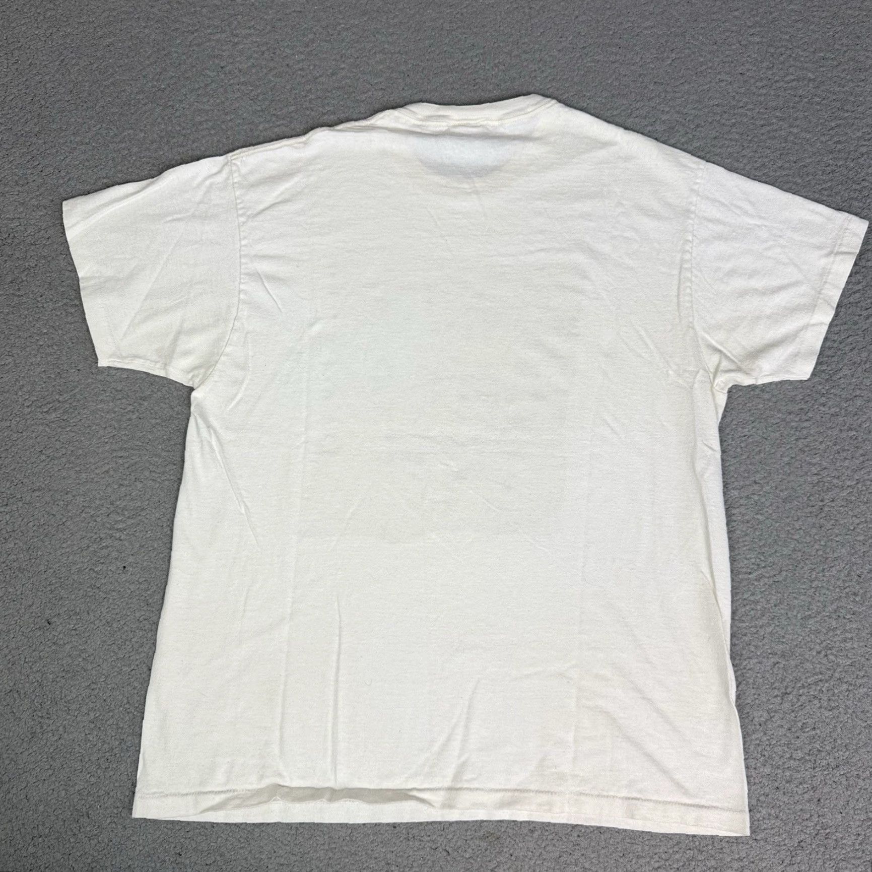 Delta VINTAGE Delta Golf T-Shirt Mens L White Stitch Parody Shirt Size US L / EU 52-54 / 3 - 4 Thumbnail