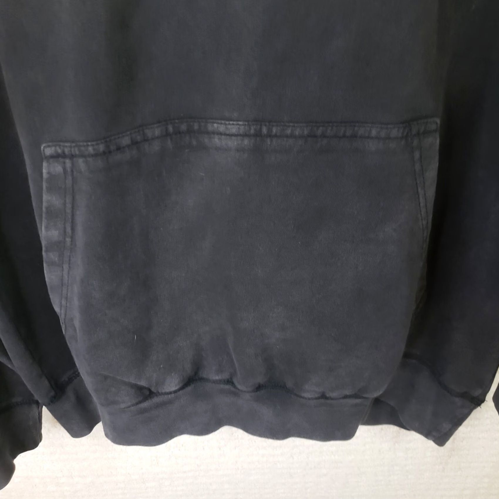 Vintage L7 Lane Seven Black Hoodie Sweatshirt Mens L Fleece Buffalo Sunset Logo Jersey Pullover Hooded Pockets All Seasons 90s Art Classic Size US L / EU 52-54 / 3 - 4 Thumbnail