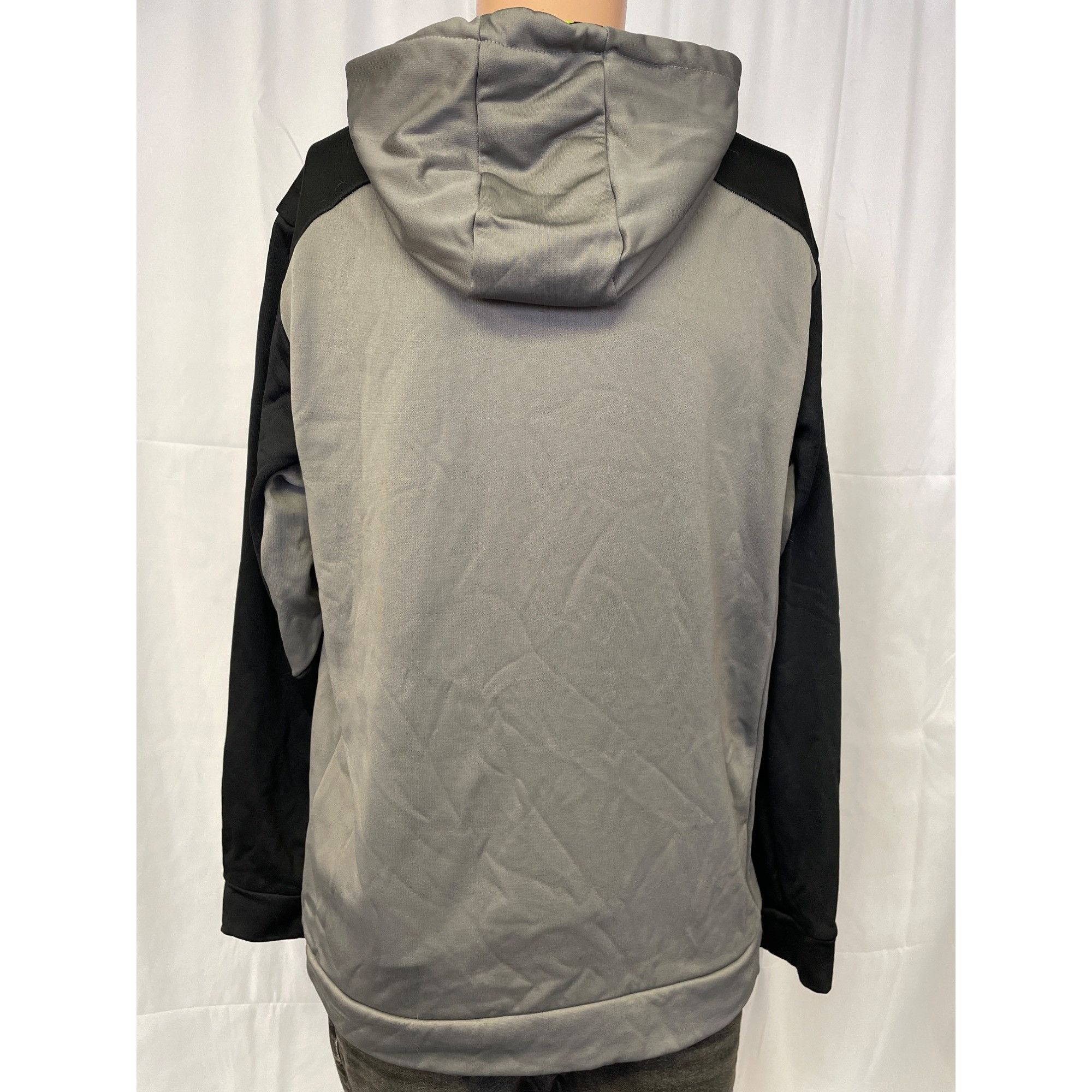 Nike Nike Therma Fit Men's Gray & Green Hoodie/Pull over/Sweatshi Size US L / EU 52-54 / 3 - 4 Thumbnail