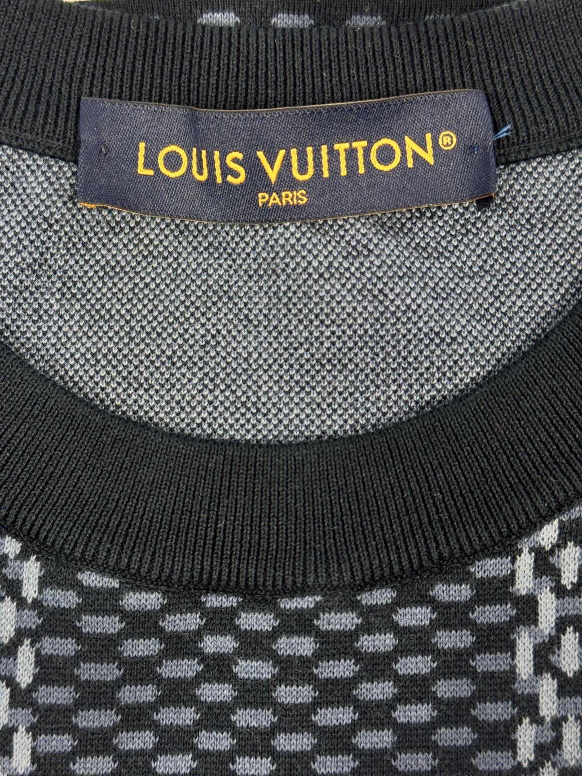 Louis Vuitton DAMIER LV CRYSTAL CREWNECK T-SHIRT Size US M / EU 48-50 / 2 - 4 Thumbnail