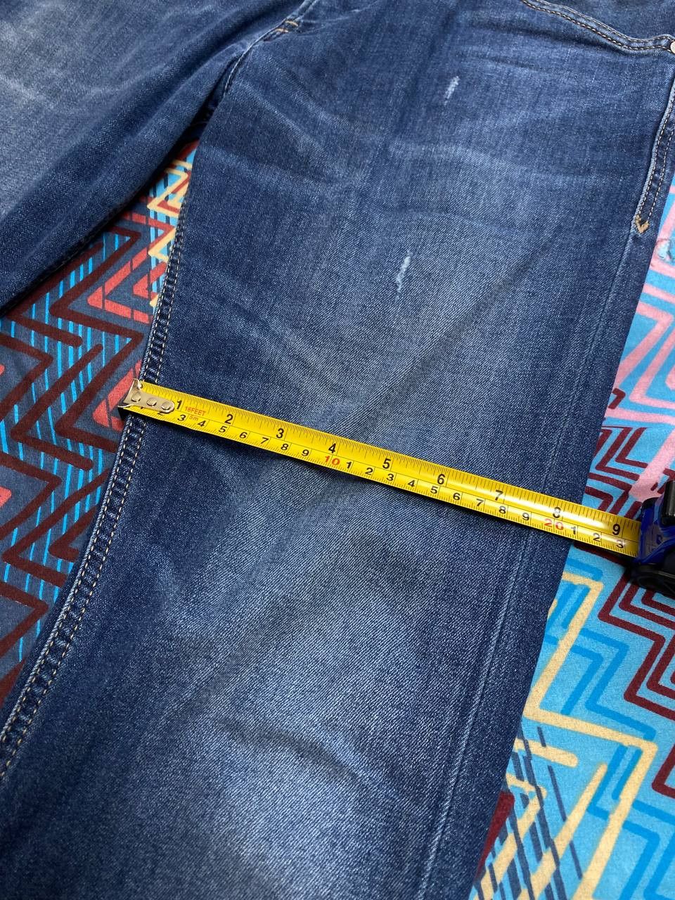 Diesel × Vintage VINTAGE Y2K ARCHIVE STYLE DIESEL GRUNGE FADED JEANS Size US 30 / EU 46 - 19 Thumbnail