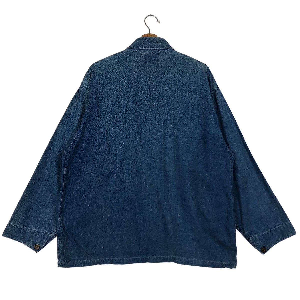 Japanese Brand 🔥90s Vintage Chore Denim Work Jacket Tomy Curt Issey Miyake Size US M / EU 48-50 / 2 - 8 Thumbnail