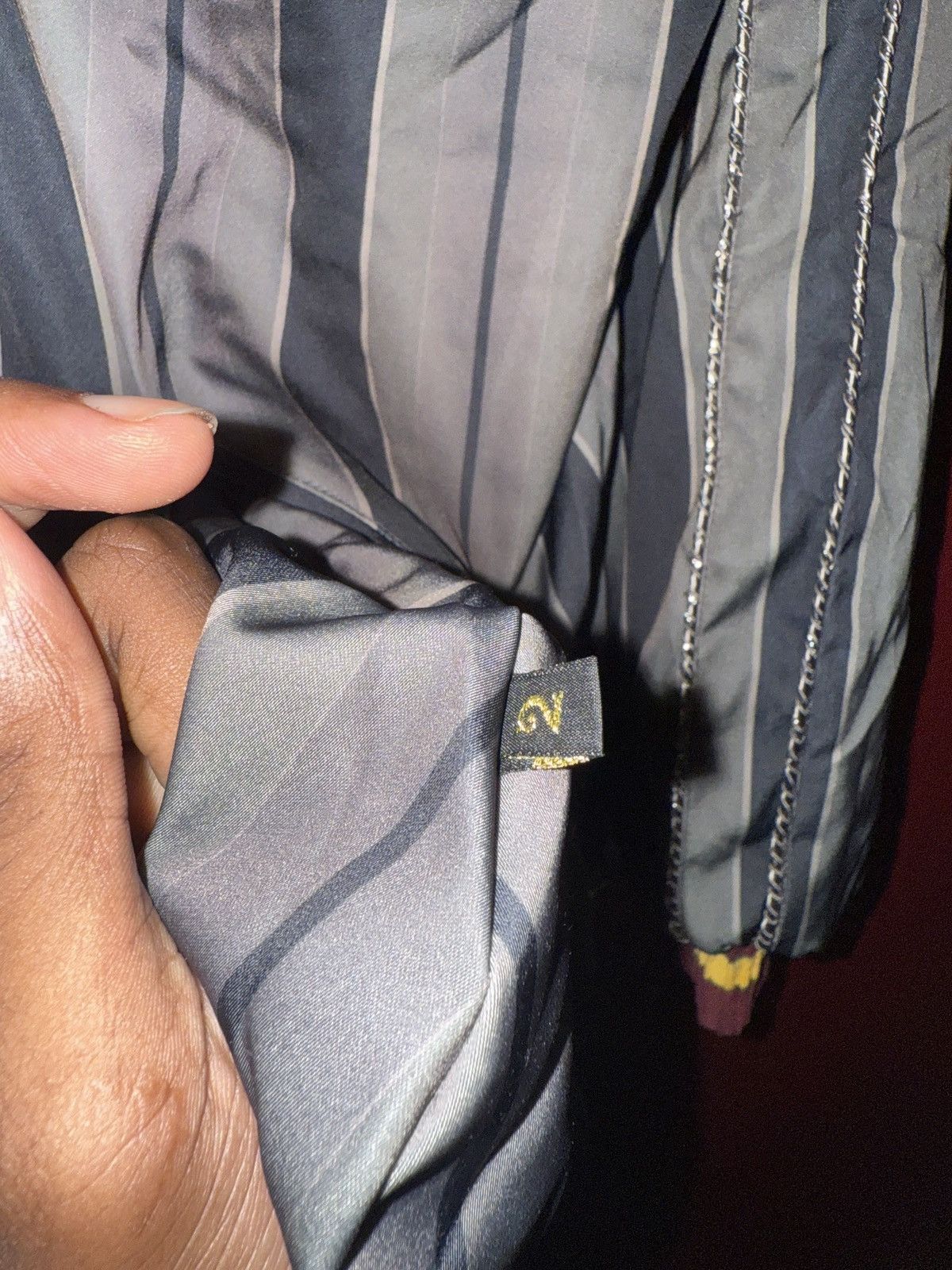 Kapital KAPITAL Rayon Stripe Souvenir Bomber Jacket(21SS) Size US M / EU 48-50 / 2 - 5 Thumbnail