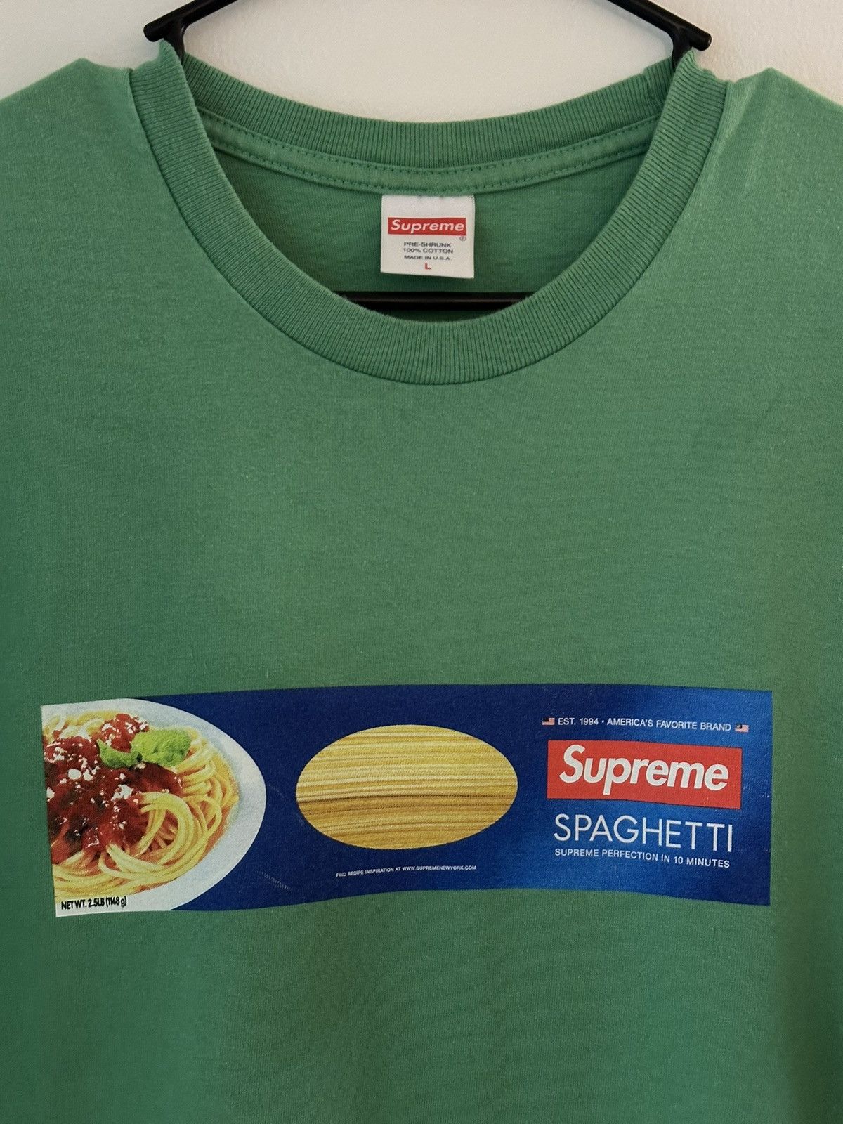 Supreme Supreme Spaghetti Tee Size US L / EU 52-54 / 3 - 2 Thumbnail