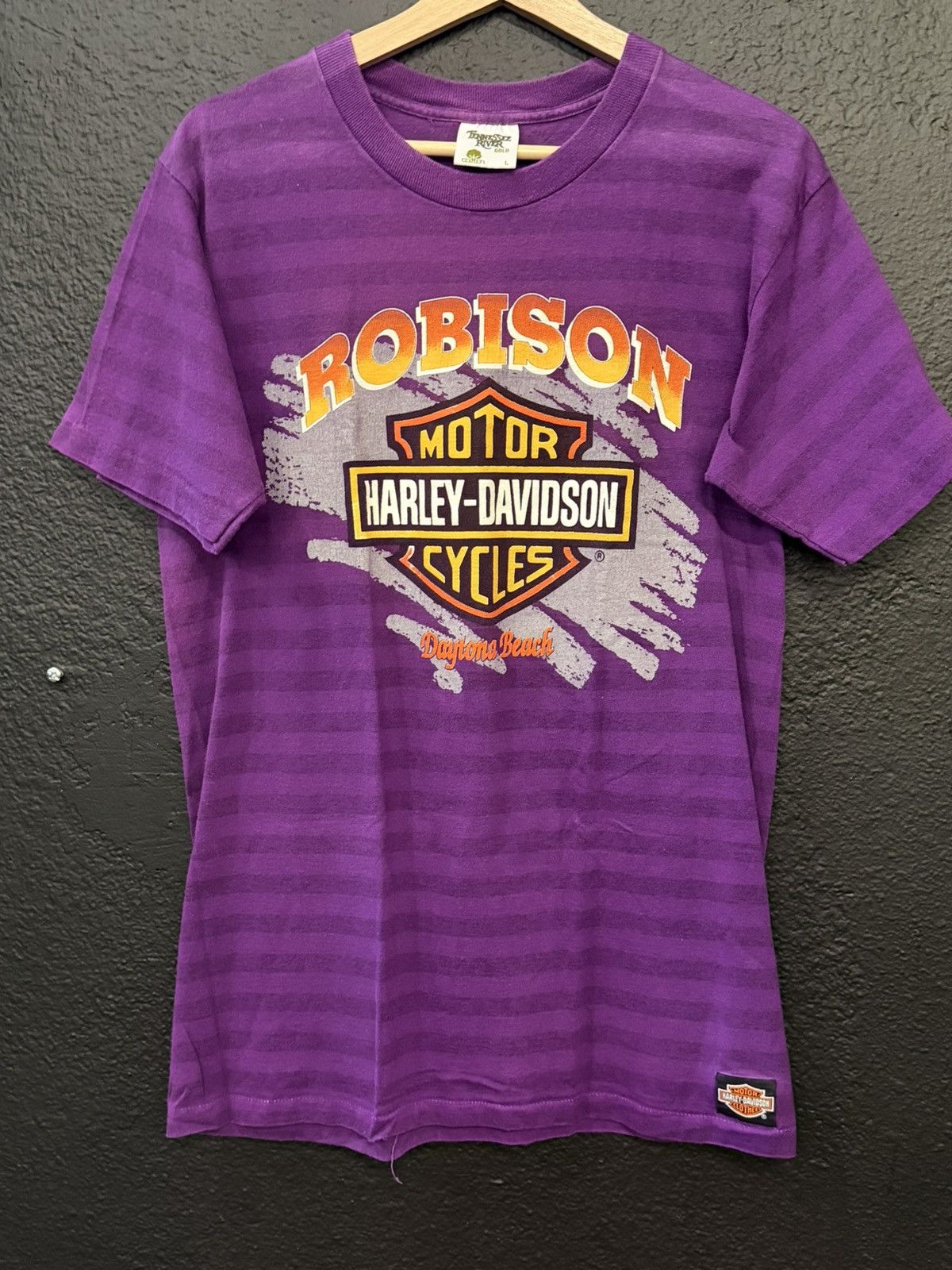 Vintage Vintage harley tee Size US L / EU 52-54 / 3 - 1 Thumbnail