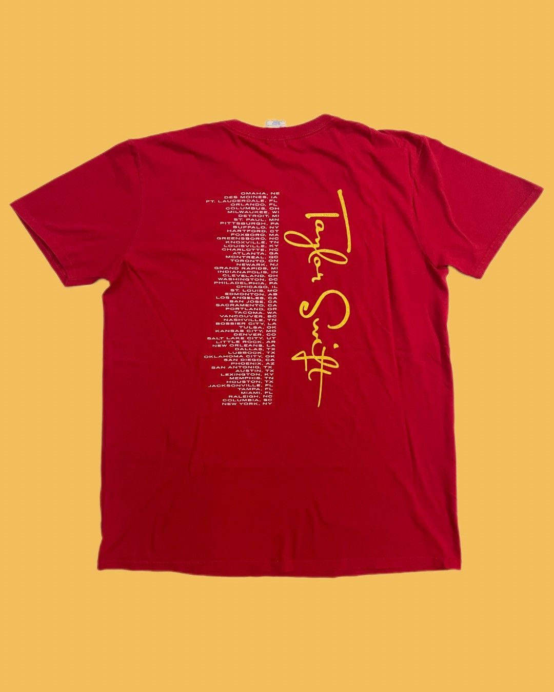 Band Tees Vintage Taylor Swift Speak Now Promo T-shirt Size US L / EU 52-54 / 3 - 2 Thumbnail
