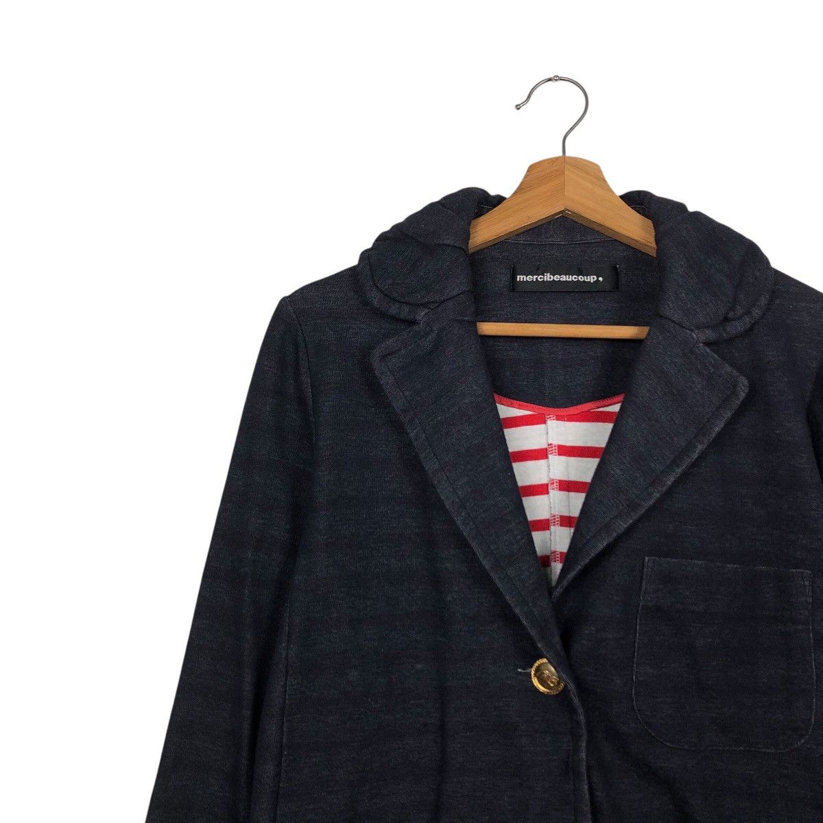 Japanese Brand 📌Vintage Light Button Jacket Mercibeaucoup Issey Miyake Size US M / EU 48-50 / 2 - 8 Thumbnail