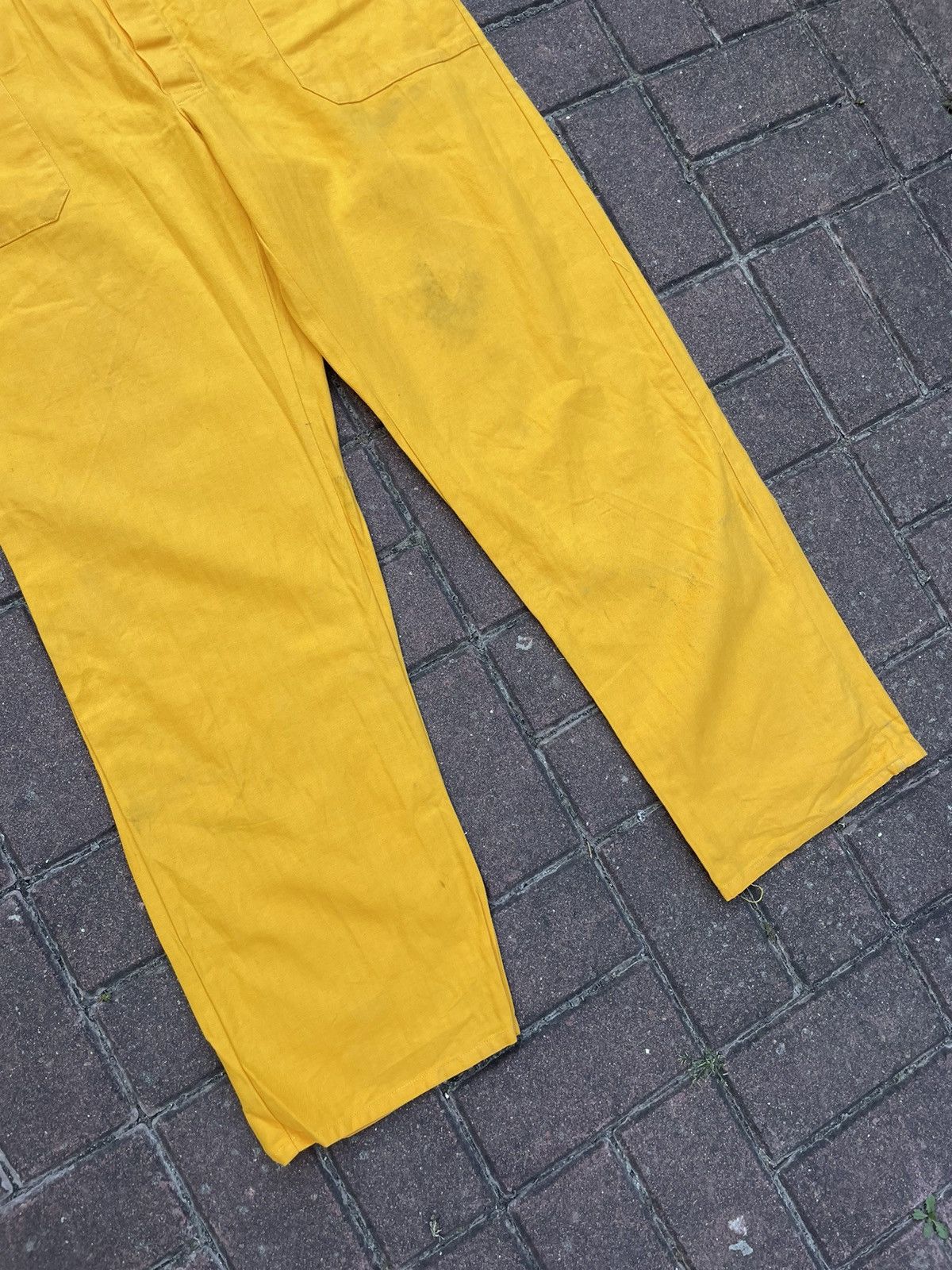 Le Laboureur × Vintage Vintage French Sanfor Workwear Faded Overalls Pants Size US 38 / EU 54 - 4 Thumbnail