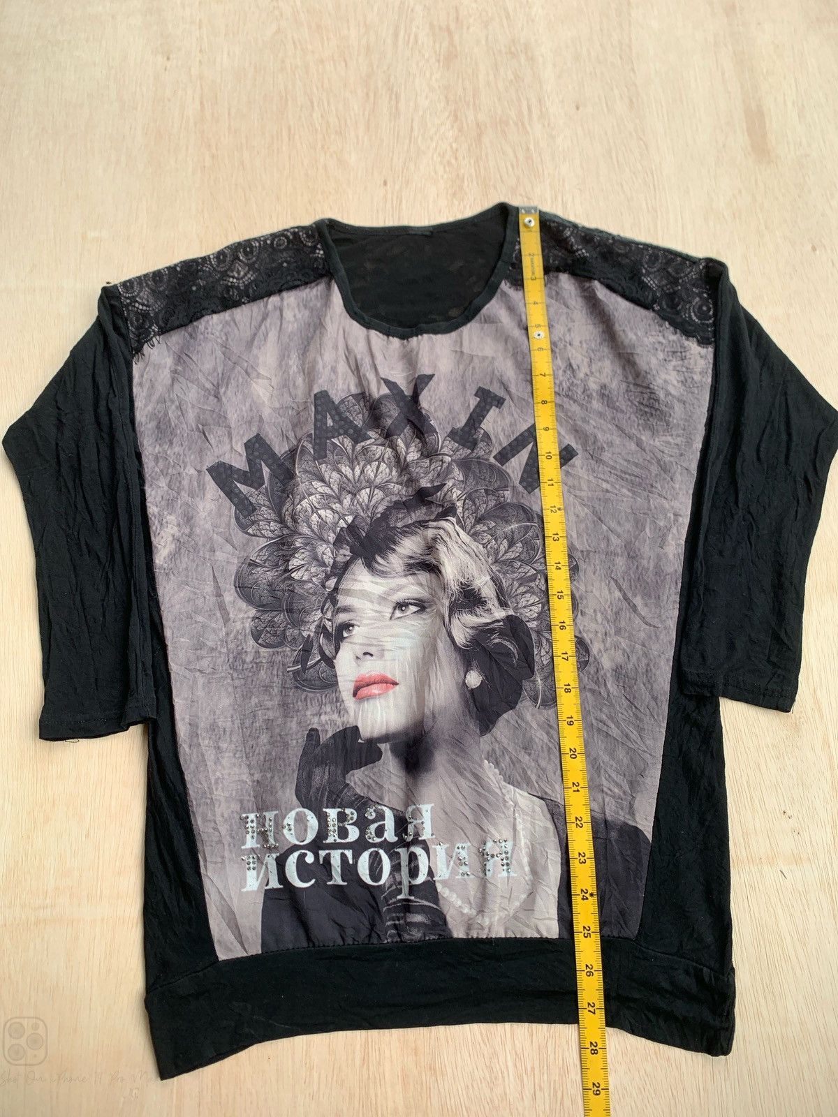 20471120 × Japanese Brand Maxin Hobar Nctopnr Hysteric Style Longslevee Size ONE SIZE - 8 Thumbnail