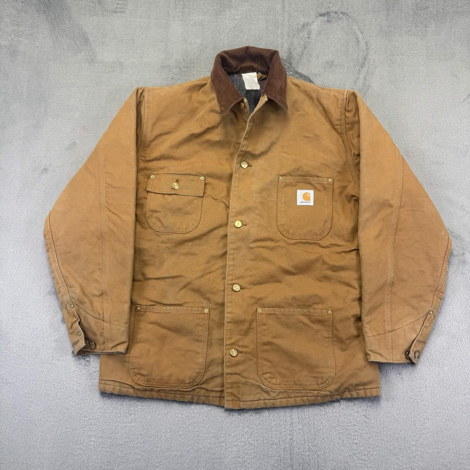 Carhartt × Vintage Chore Jacket JU1058 Unlined Trucker Canvas