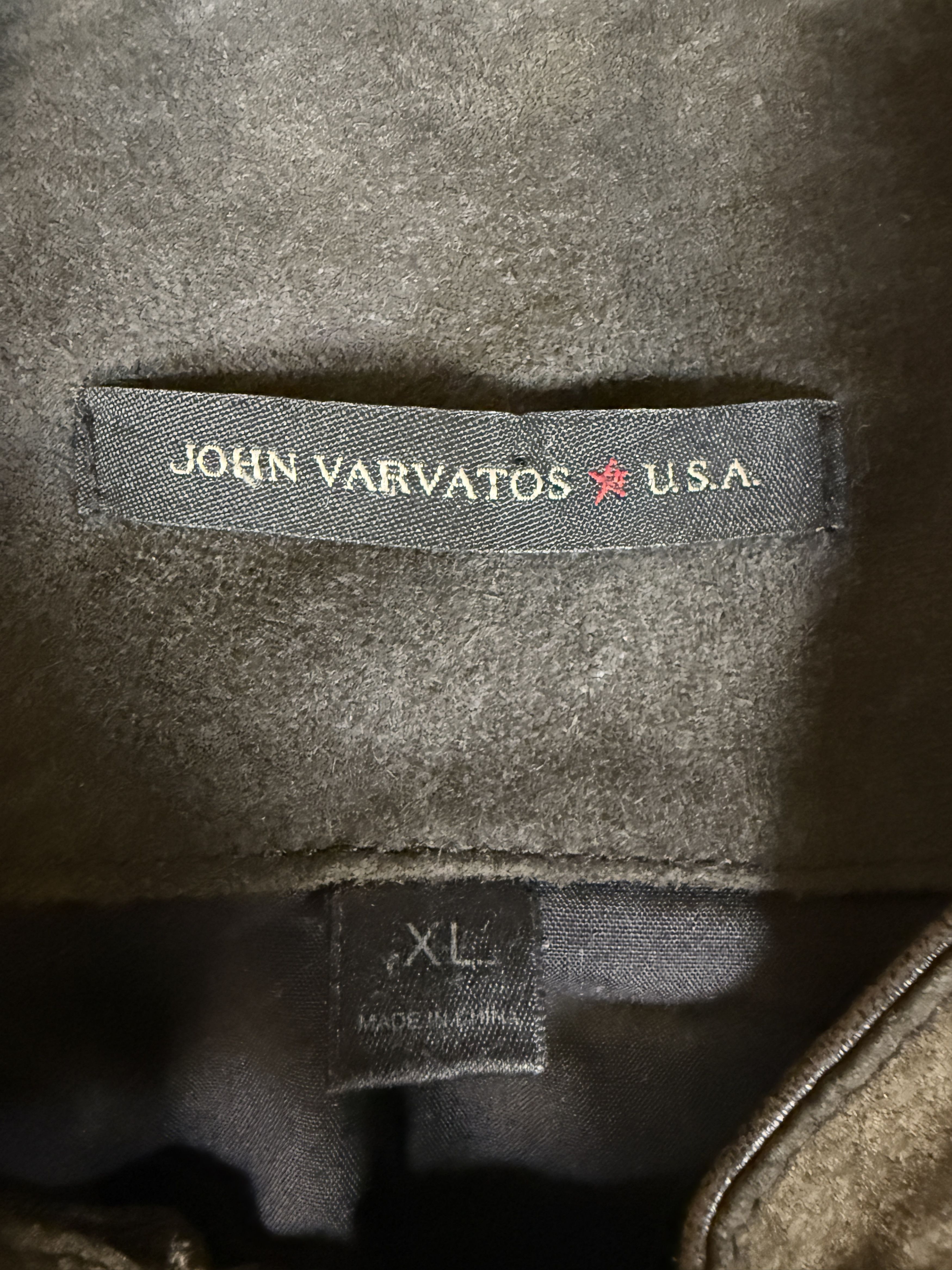 John Varvatos John Varvatos Leather Field Jacket Size US XL / EU 56 / 4 - 3 Thumbnail