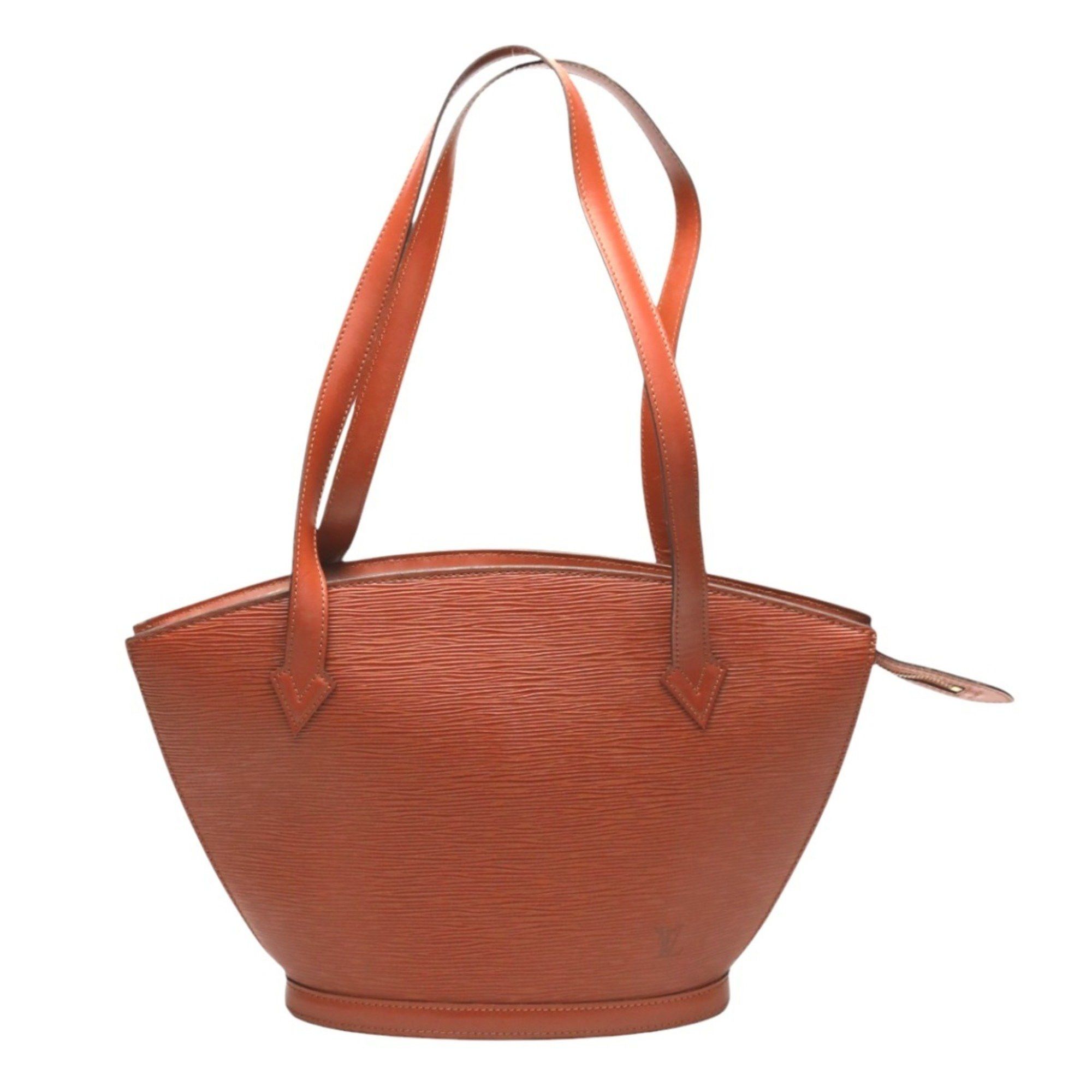 Louis Vuitton Handbag Tote Bag Epi Saint Jacques Poigner Long Leather M52333 Kenya Brown LV