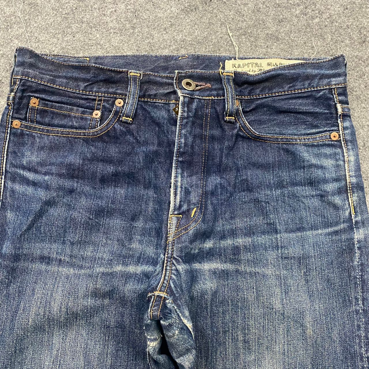 Kapital 💥Best Offer💥Vintage Kapital Distressed Denim Size US 31 - 13 Thumbnail