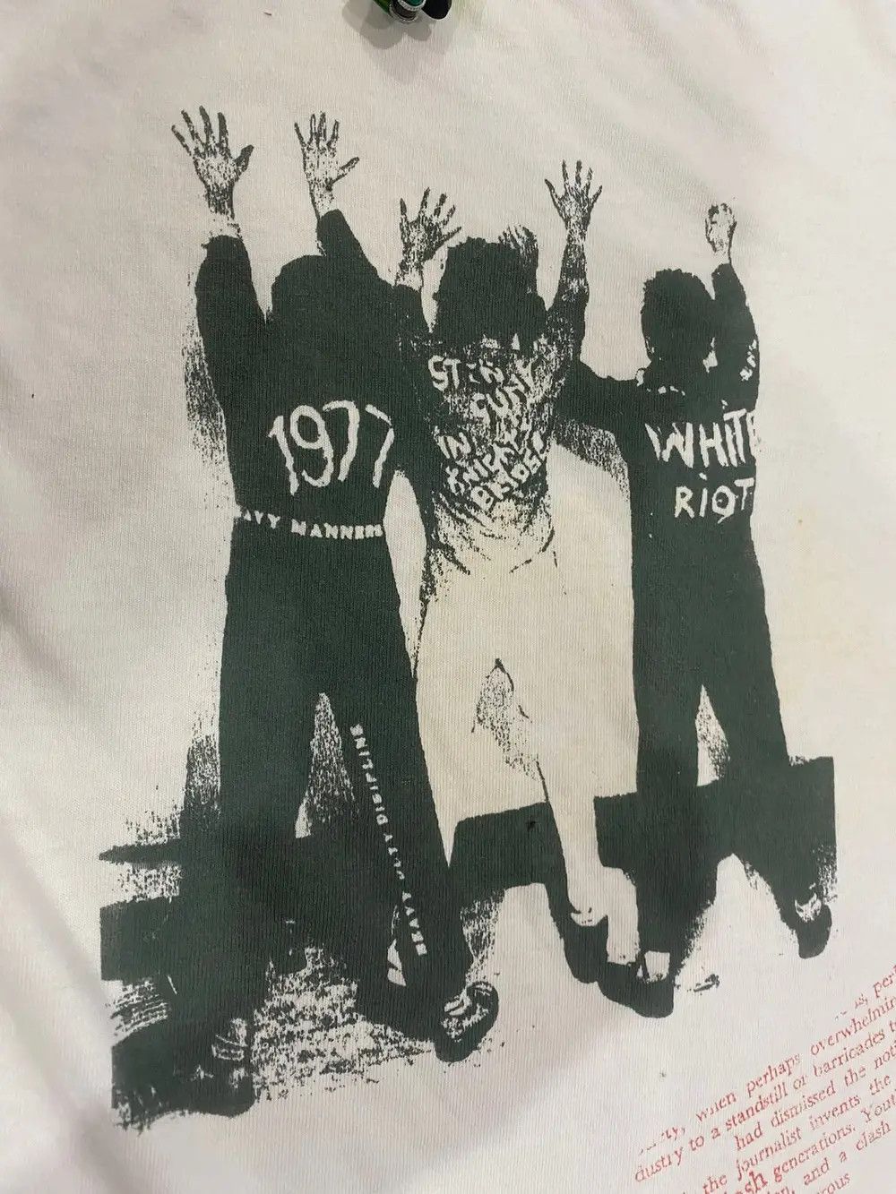 Band Tees vintage the clash band single stich Size US S / EU 44-46 / 1 - 4 Thumbnail