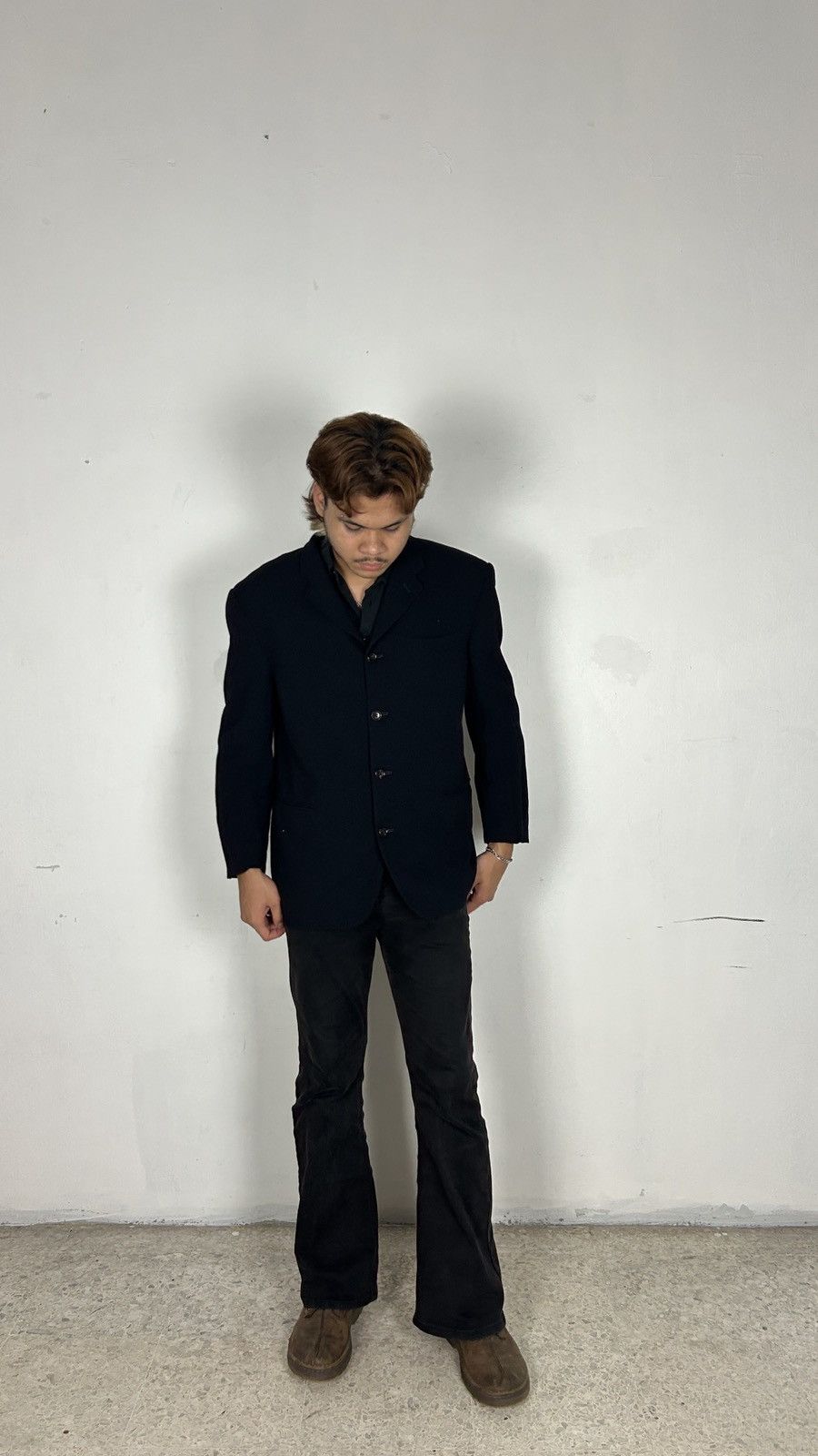 Comme des Garcons × Comme des Garcons Homme × Vintage 1997 Comme des Garcons - Blazer Size 40R - 2 Thumbnail