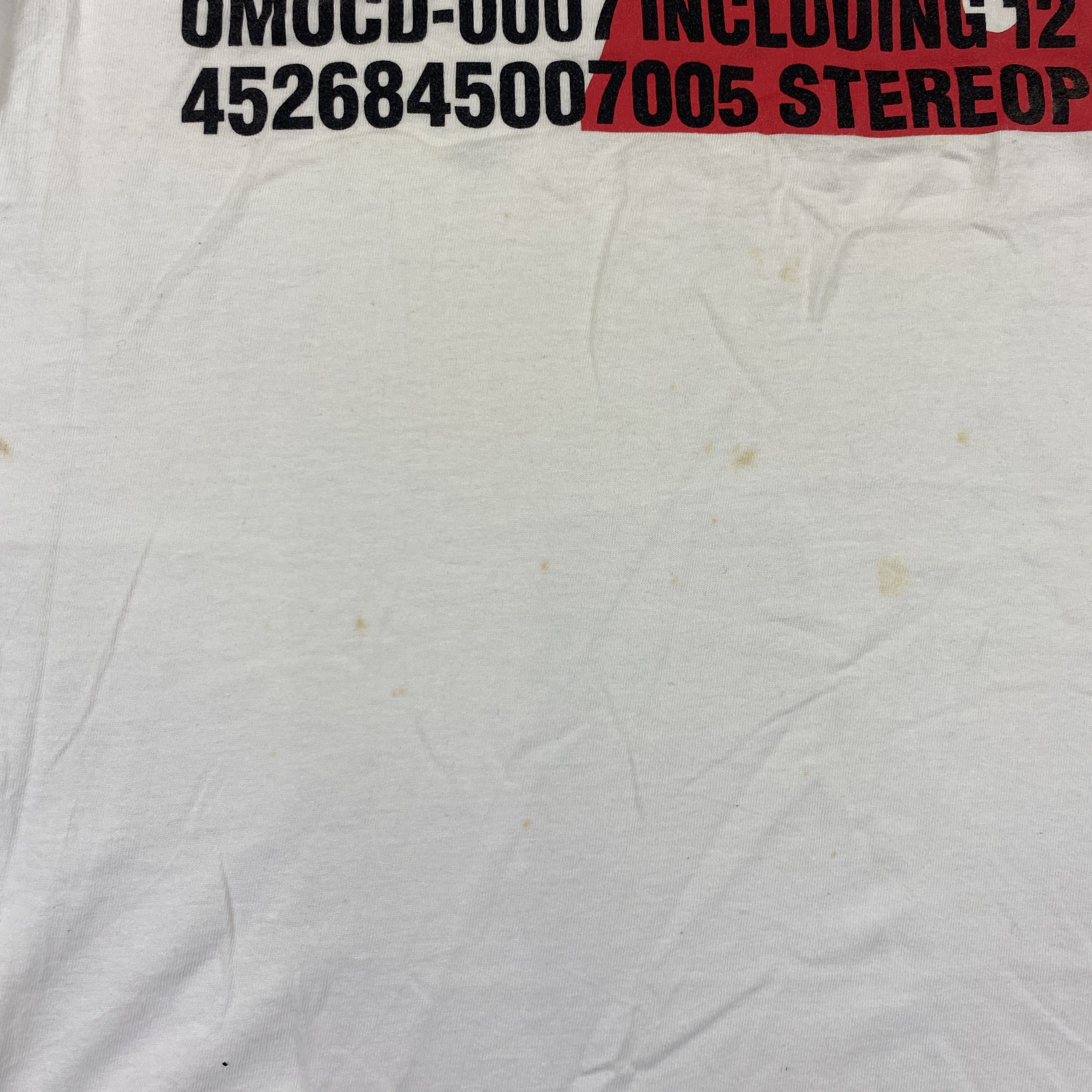 Band Tees Vintage Stereophonic 2nd Album BEE ROCK T Shirt -B050 Size US L / EU 52-54 / 3 - 4 Thumbnail