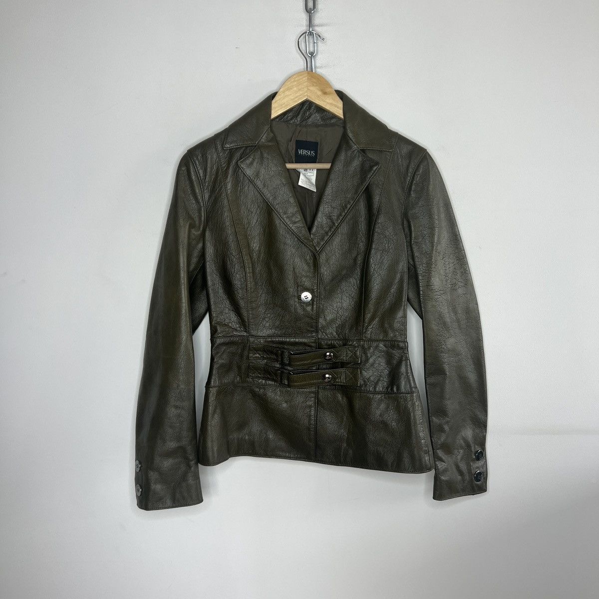 Versace Versus Versace real leather wmns jacket Size M / US 6-8 / IT 42-44 - 1 Thumbnail