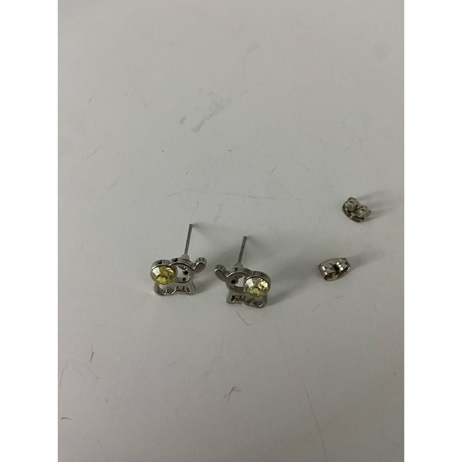 Other elephant stud earrings silver tone Size ONE SIZE - 2 Thumbnail
