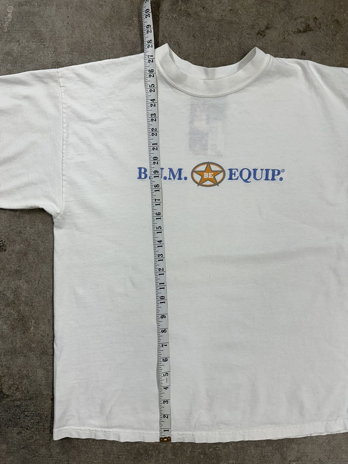 B.U.M Equipment Vintage 90s Bum Equipment BE Logo T-Shirt Size US L / EU 52-54 / 3 - 14 Thumbnail