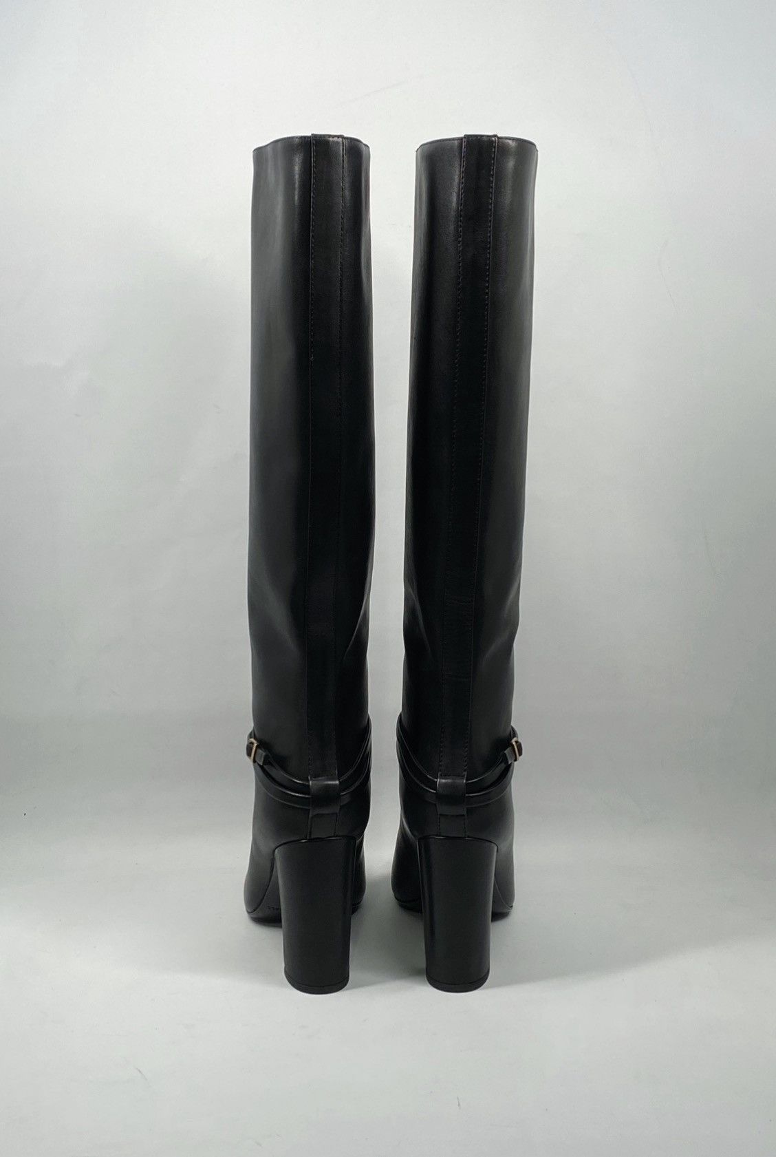 Loeffler Randall Loeffler Randall Solana Leather Buckle Knee Boots size 8.5 Size US 8.5 / IT 38.5 - 7 Thumbnail