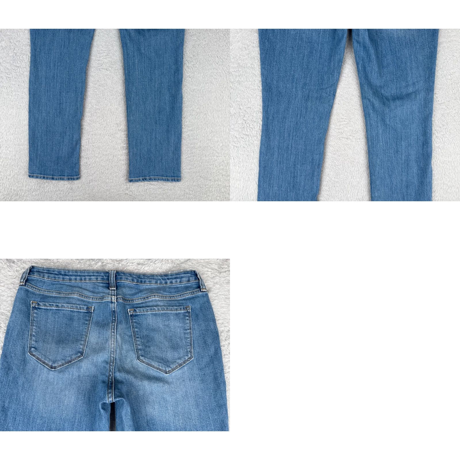 Old Navy Old Navy Jeans Womens 6 Blue Denim Boyfriend Straight Distressed Mid Rise 30x29 Size 28" / US 6 / IT 42 - 10 Thumbnail