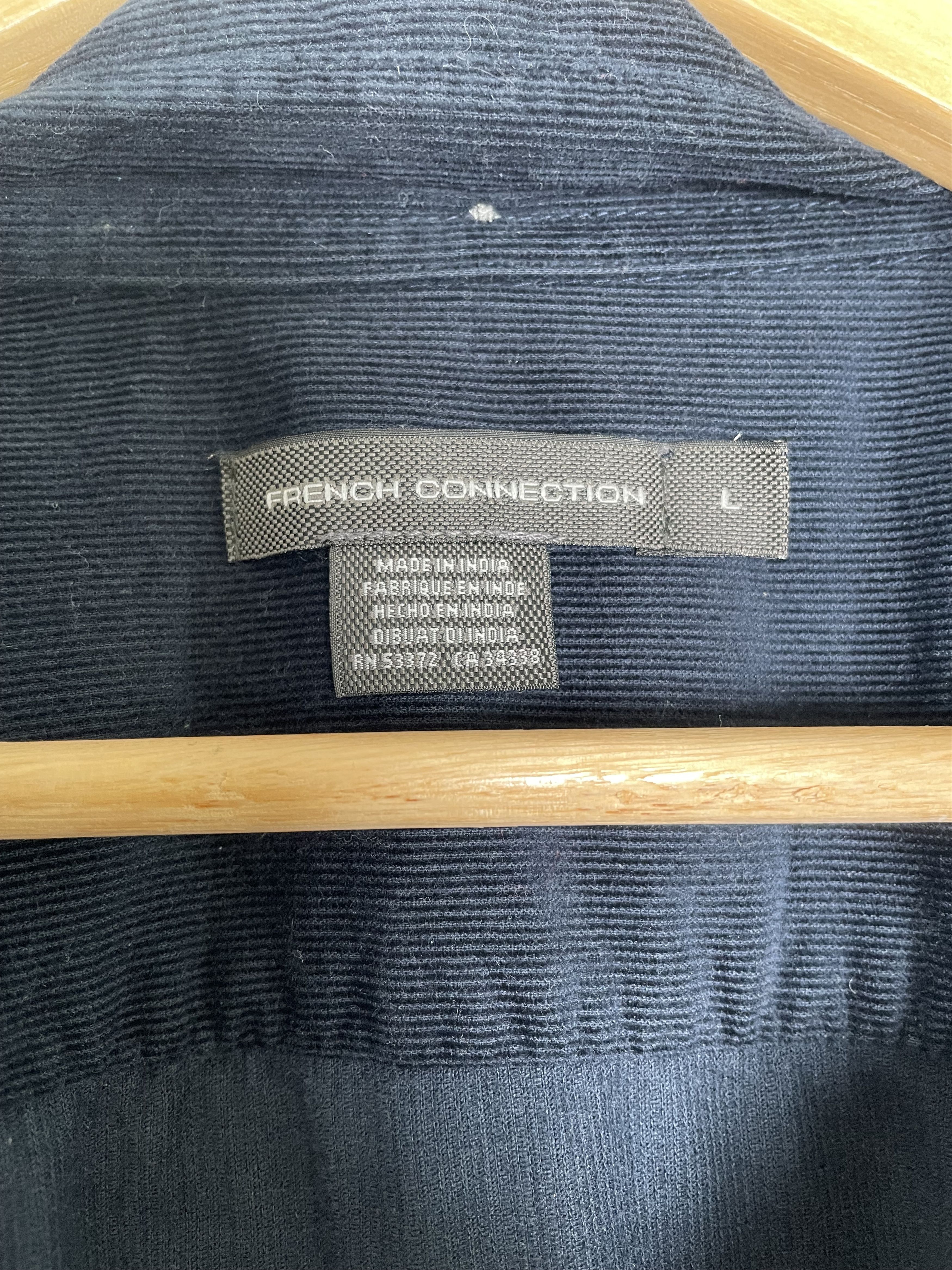 French Connection French Connection Corduroy Button-Up Shirt (L) Size US L / EU 52-54 / 3 - 6 Thumbnail
