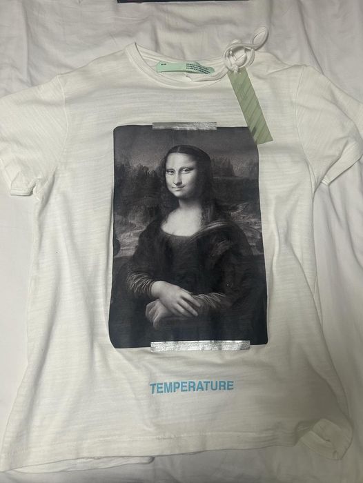 Off white outlet temperature mona lisa