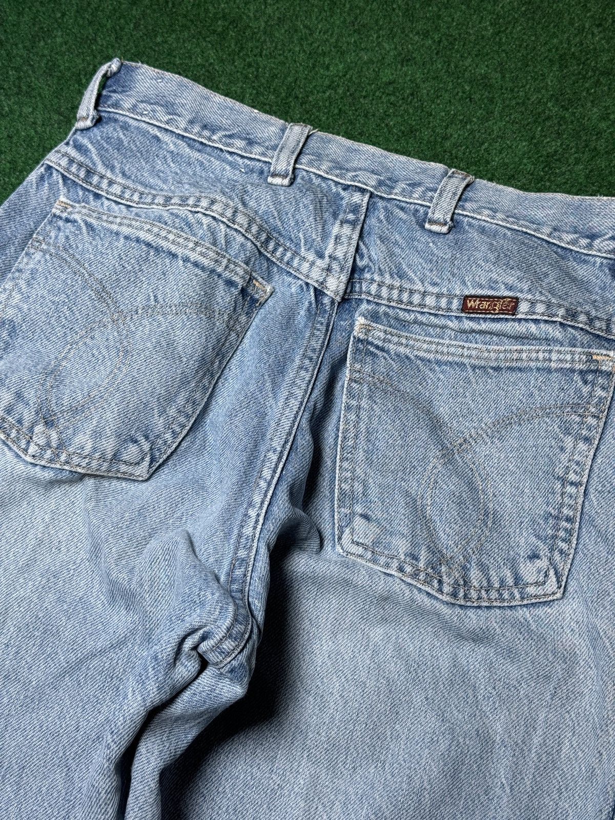 Vintage × Wrangler Vintage 80s 90s Wrangler Straight Leg Light Wash Faded Jeans Size 26" / US 2 / IT 38 - 2 Thumbnail