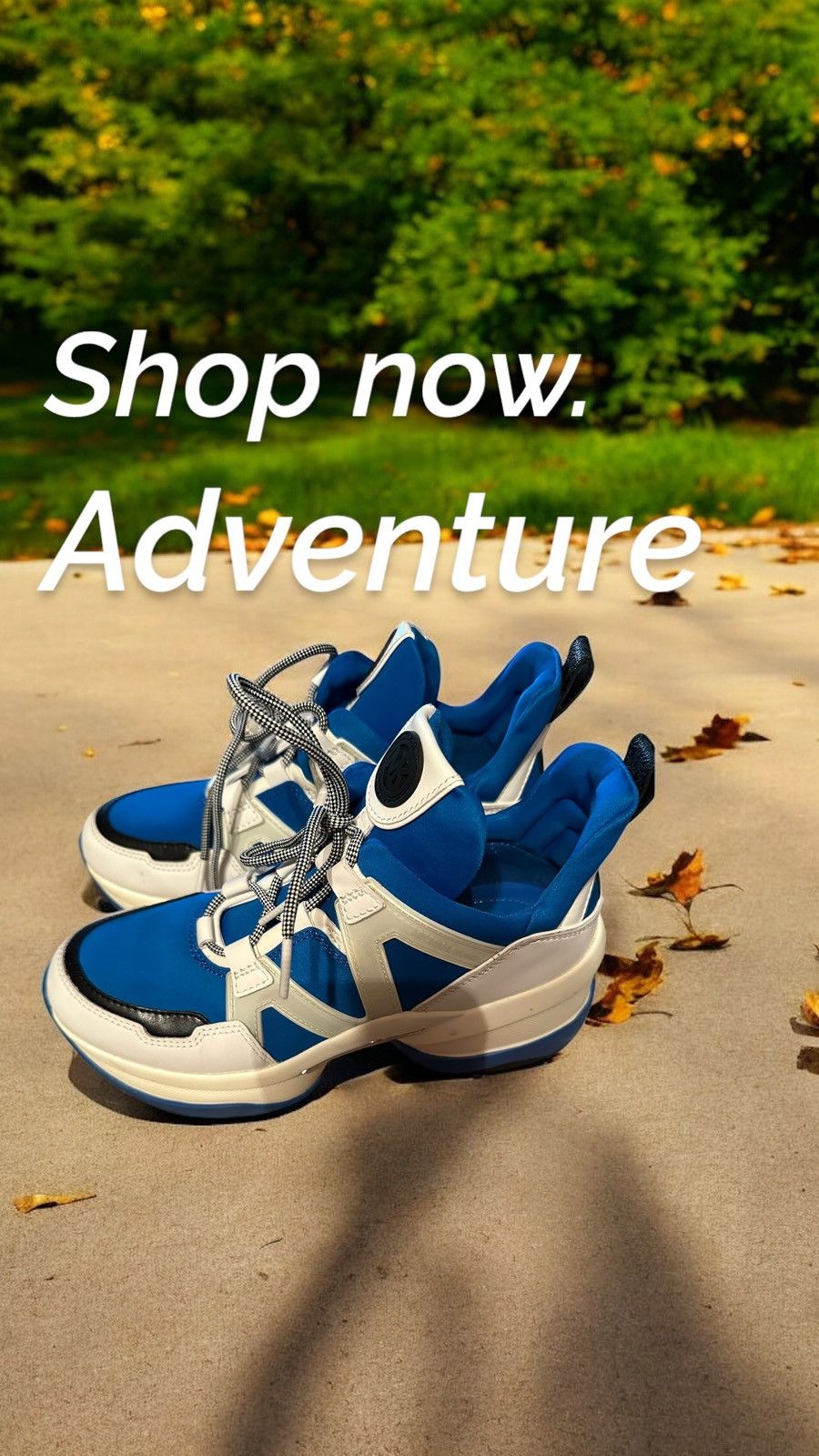 Michael Kors Michael Kors 43T90LFS8D 8 Olympia Trainer Scuba shoe 👟 Size US 8 / IT 38 - 1 Thumbnail