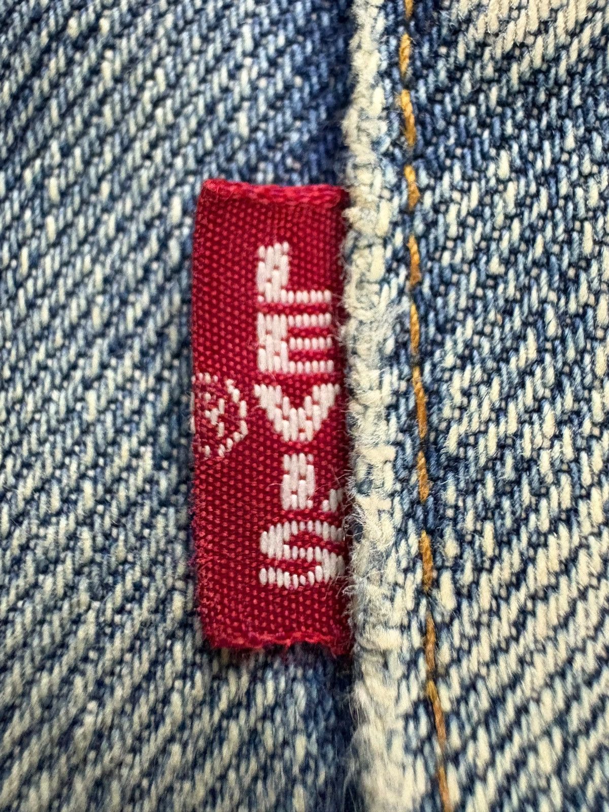 Levi's Vintage 90s Levis 502XX Selvedge Big E Mud Wash Loose Jeans Size US 29 - 13 Thumbnail