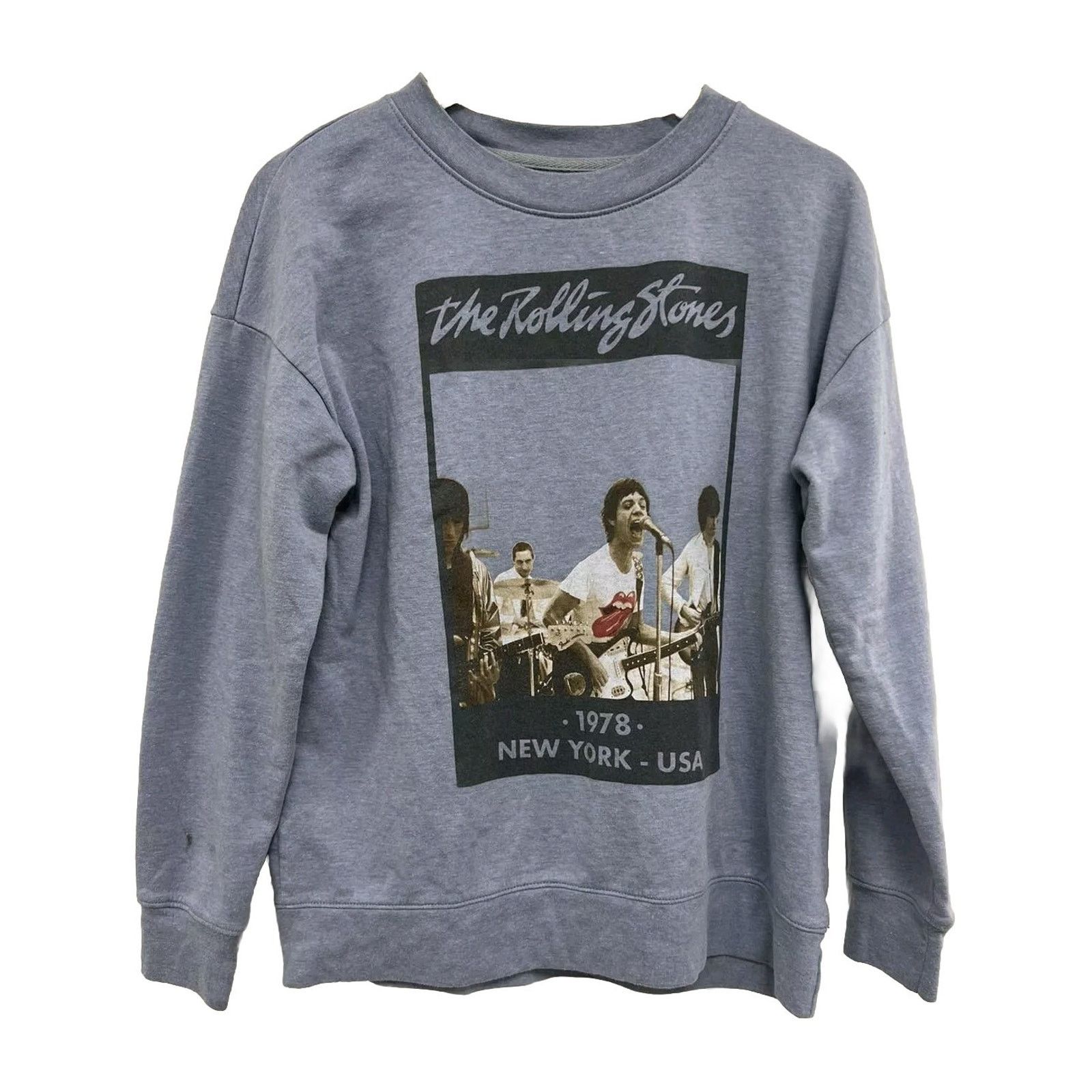 Rolling Loud Rolling Stones crew neck sweatshirt Lond Sleeve A000886 Size S / US 4 / IT 40 - 1 Thumbnail