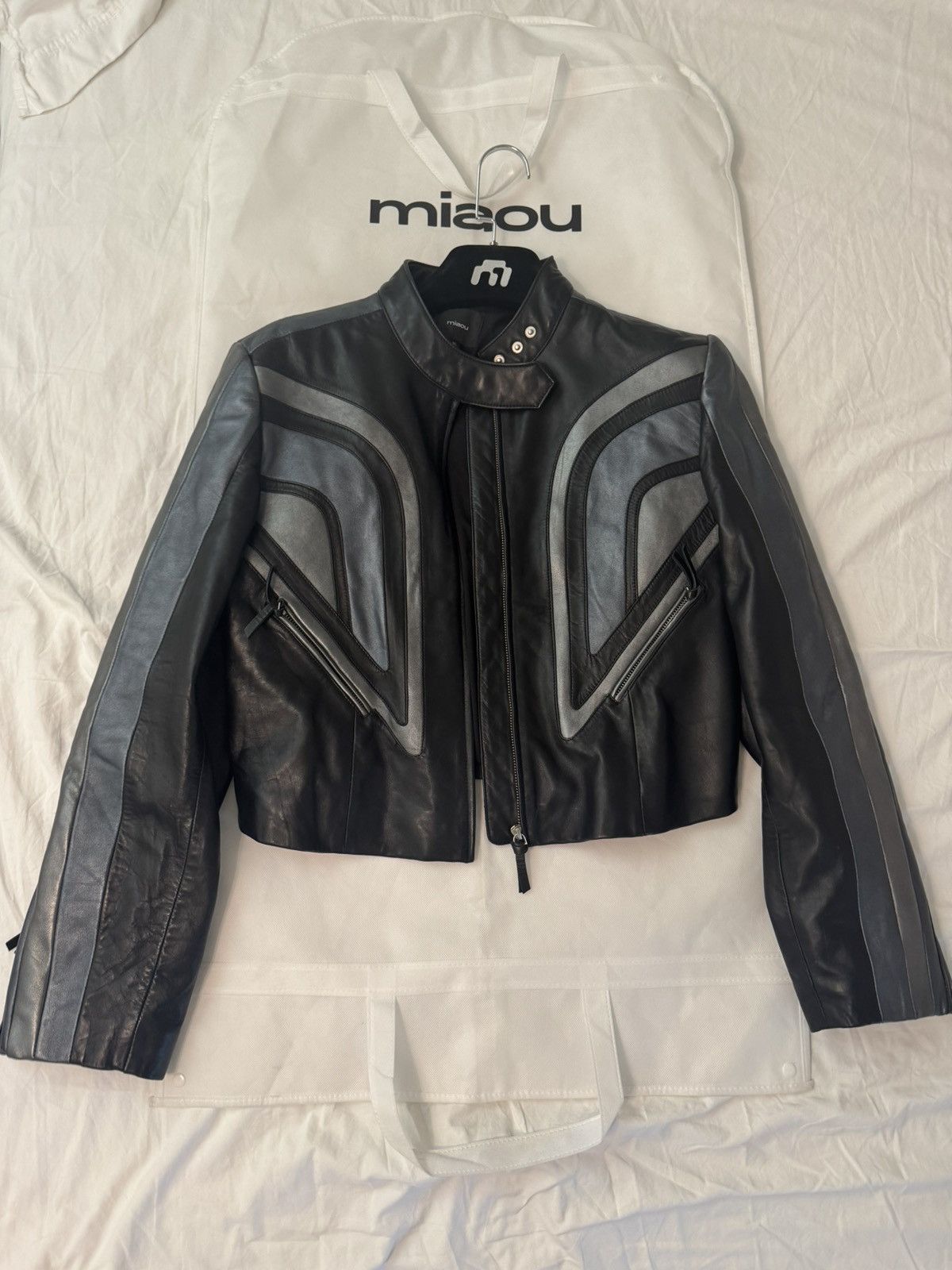 Miaou Miaou Sophie Leather Jacket Size XL / US 12-14 / IT 48-50 - 2 Thumbnail