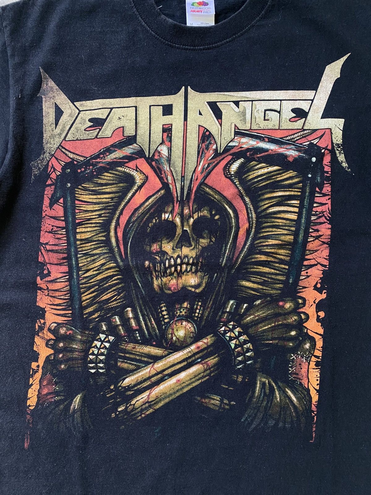 Band Tees × Vintage Death Angel American Thrash Metal Band Shirt Size US M / EU 48-50 / 2 - 2 Thumbnail