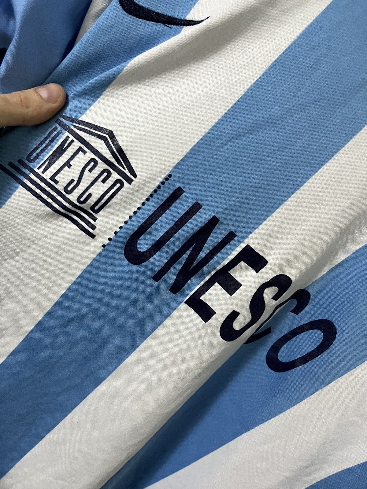 Vintage Malaga Vintage 11/12 Home Eliseu Jersey Size US XL / EU 56 / 4 - 7 Thumbnail
