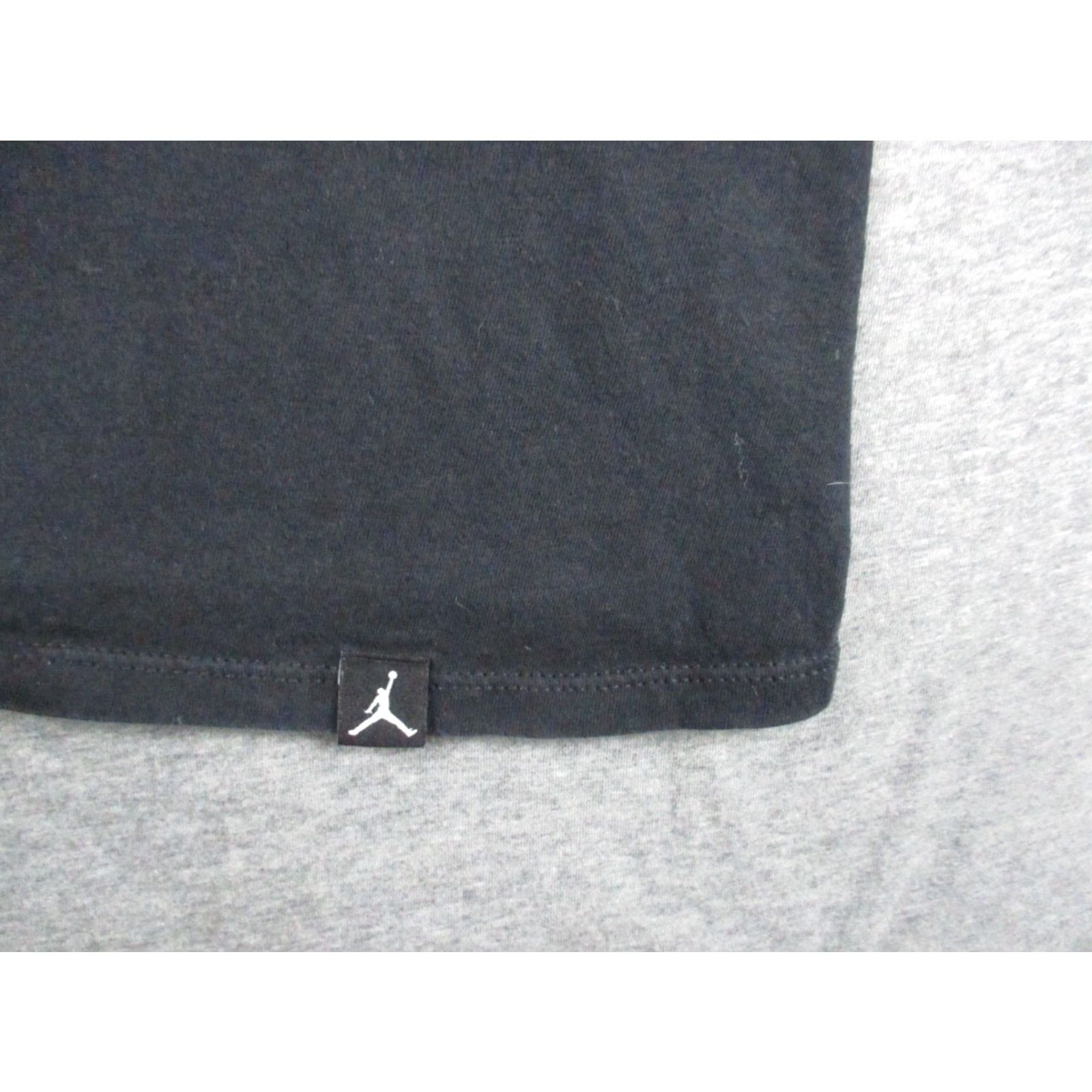 Nike Nike Air Jordan Shirt Black Large Men Short Sleeve Crew Neck AXT8407 Size US L / EU 52-54 / 3 - 3 Thumbnail