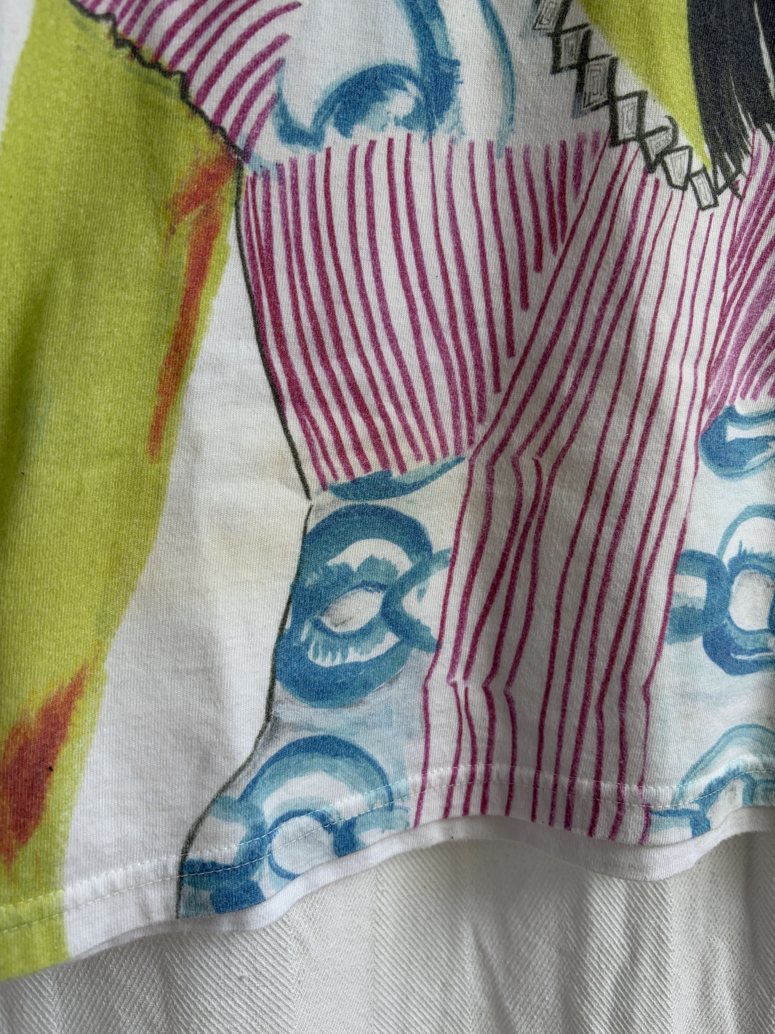 Y's for Men AW07 Kosumi Genta Abstract Face Longsleeve Size US M / EU 48-50 / 2 - 5 Thumbnail