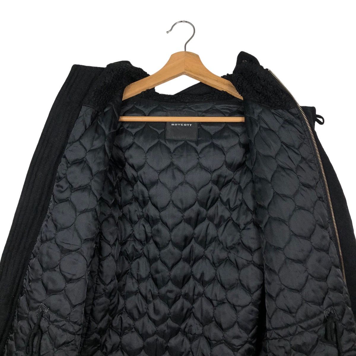 Boycott 🔥Vintage Biker Jacket Boycott Japan Made Issey Miyake Size US M / EU 48-50 / 2 - 15 Thumbnail