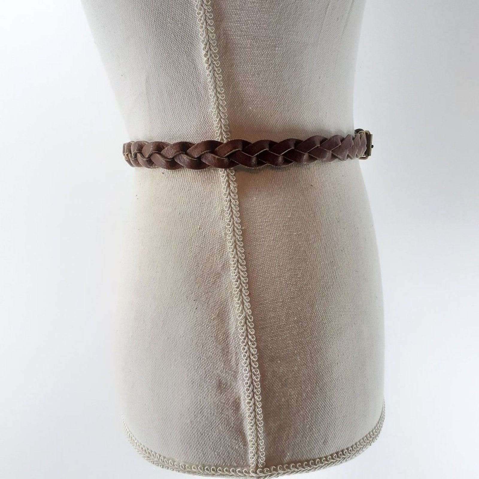 Other Junior braided Manmade faux leather Belt Women's Size XS Size ONE SIZE - 2 Thumbnail