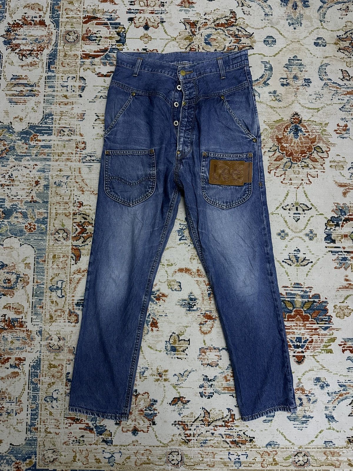 Lee × mercibeaucoup Lee mercibeaucoup jeans Size US 32 / EU 48 - 1 Thumbnail