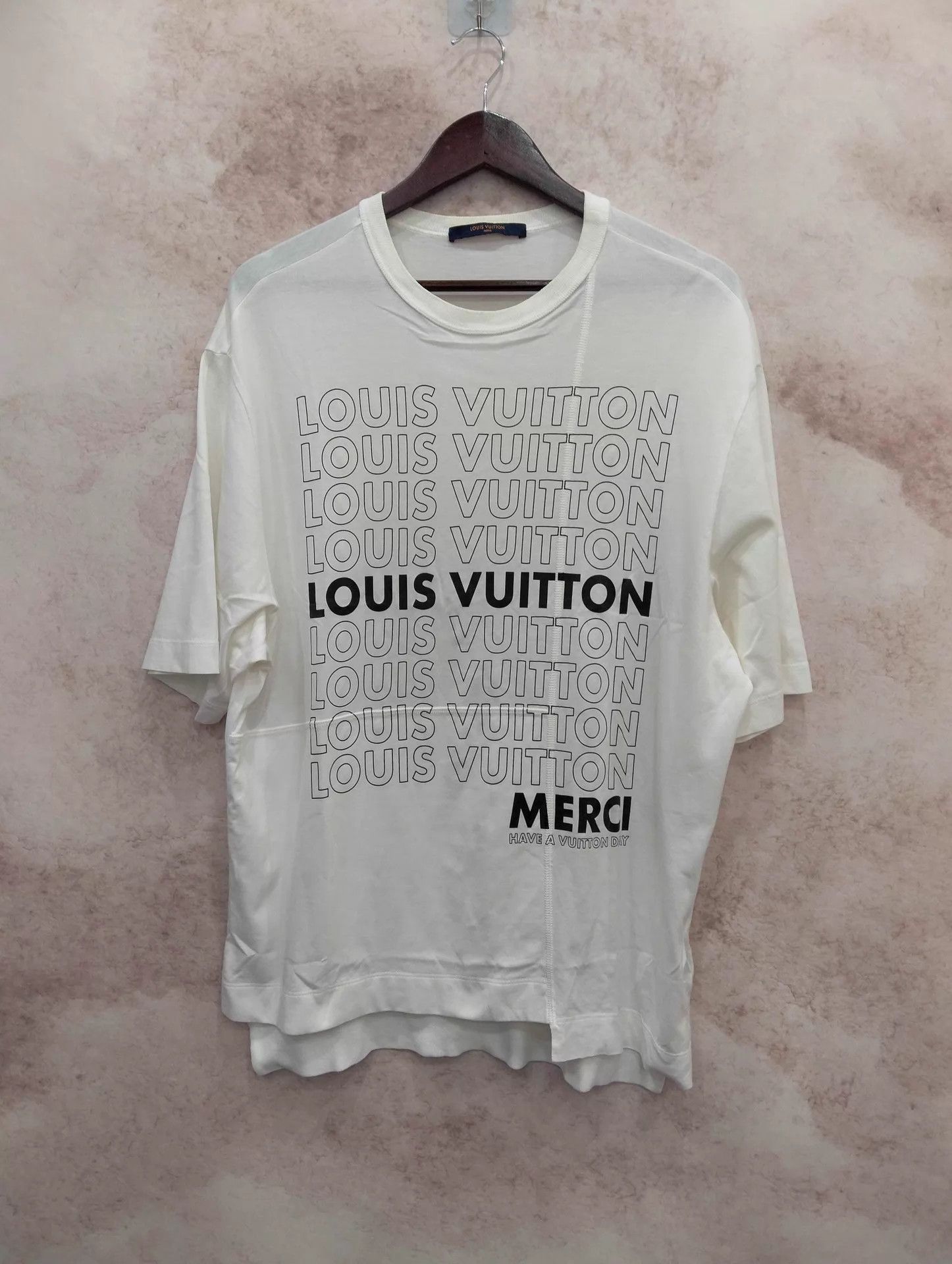 Louis Vuitton LV Monogram Logo Crew Neck Short Sleeve T-Shirt S Size US S / EU 44-46 / 1 - 1 Thumbnail
