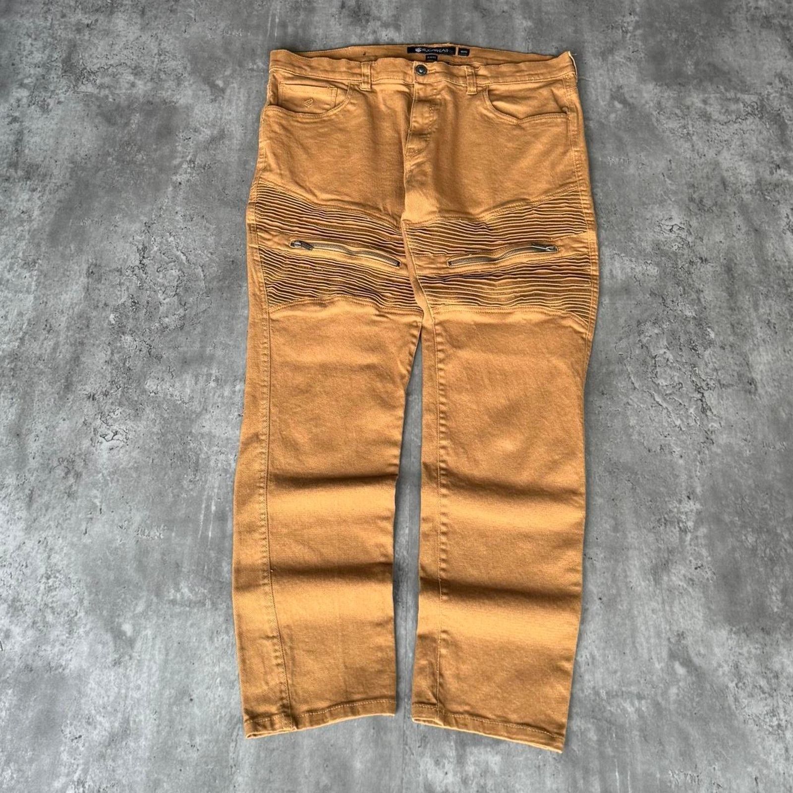 Rocawear × Southpole × Vintage Vintage Y2K Rocawear Embroidered Biker Grunge Denim Jeans Size US 40 / EU 56 - 1 Thumbnail