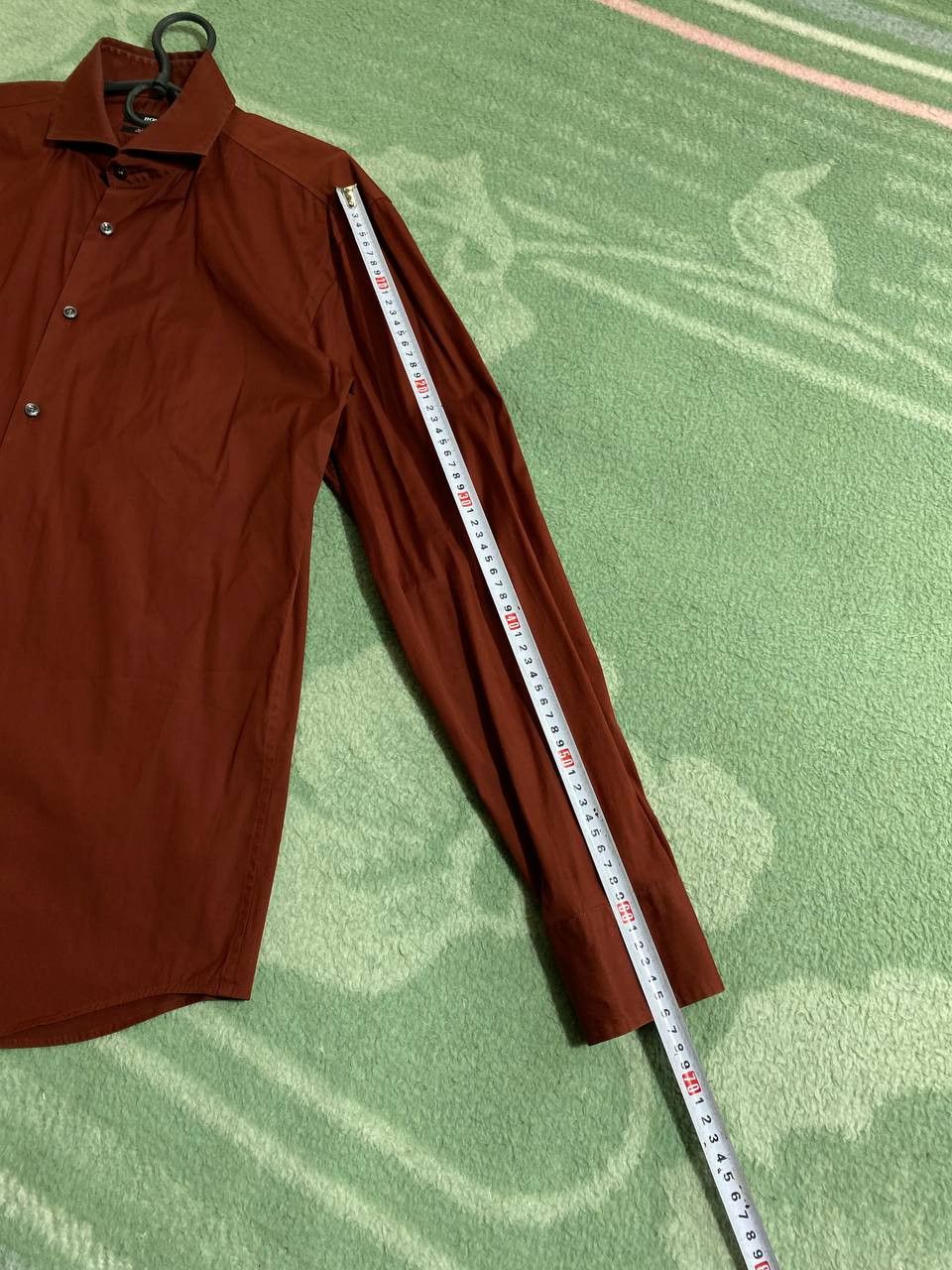 Flannel × Hugo Boss Hugo Boss Vintage Mens Corduroy Flannel Shirt Y2K Size US XXL / EU 58 / 5 - 12 Thumbnail