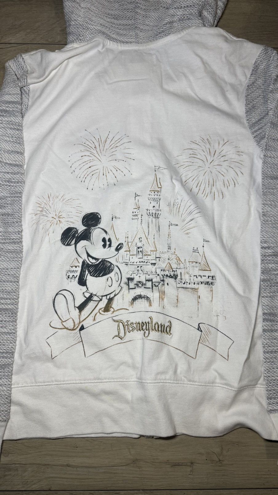 Disney Vintage / Y2K Disney Silver Gold Cinderella Castle Hoodie Size XL / US 12-14 / IT 48-50 - 5 Thumbnail